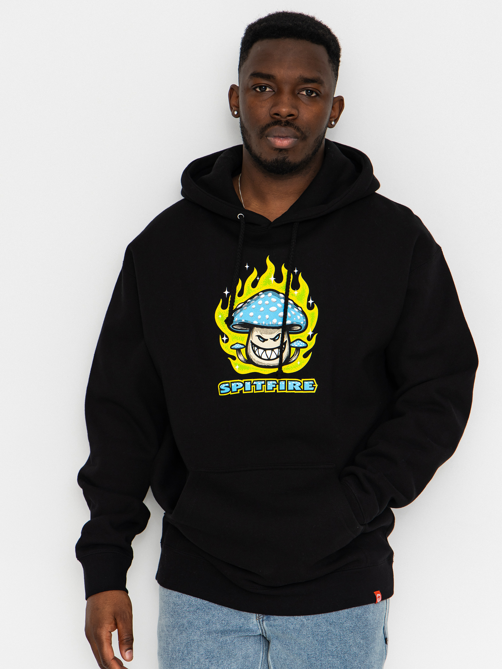 Spitfire Hoodie Mushroom Bighead HD