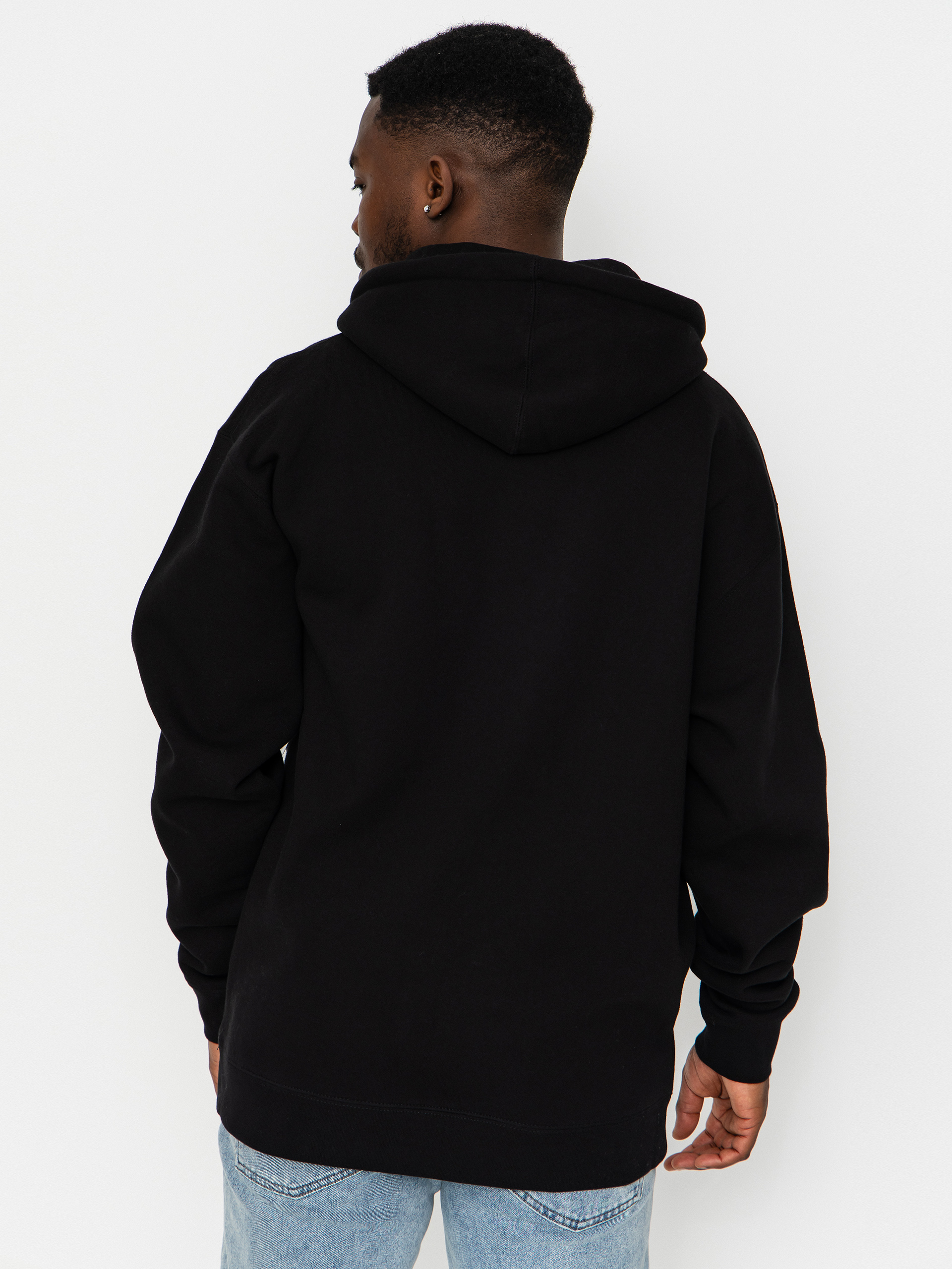 Spitfire Hoodie Mushroom Bighead HD (black w/multi color print)
