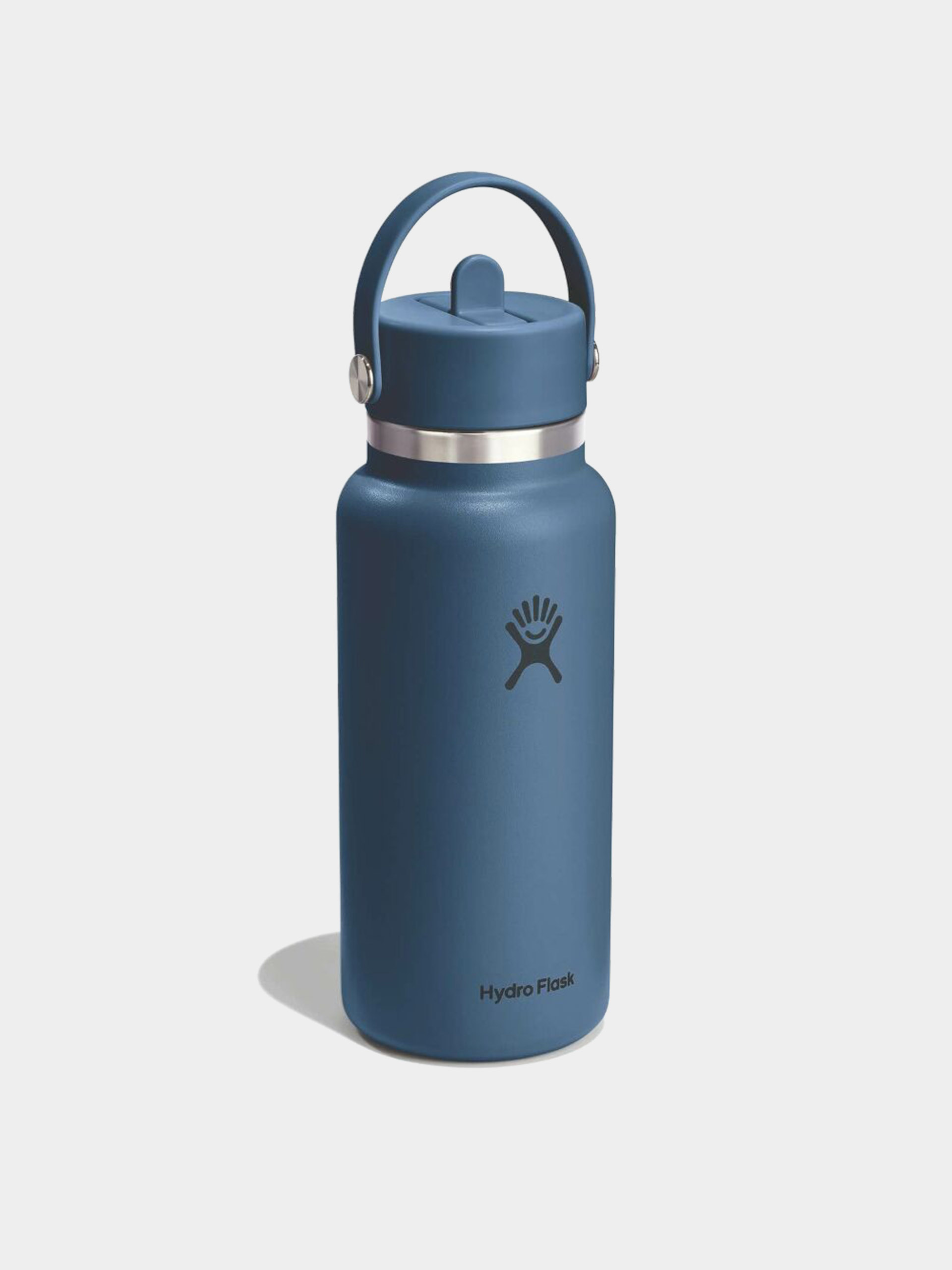 Hydro Flask Bottle Wide Flex Straw Cap 946ml (harbor blue)