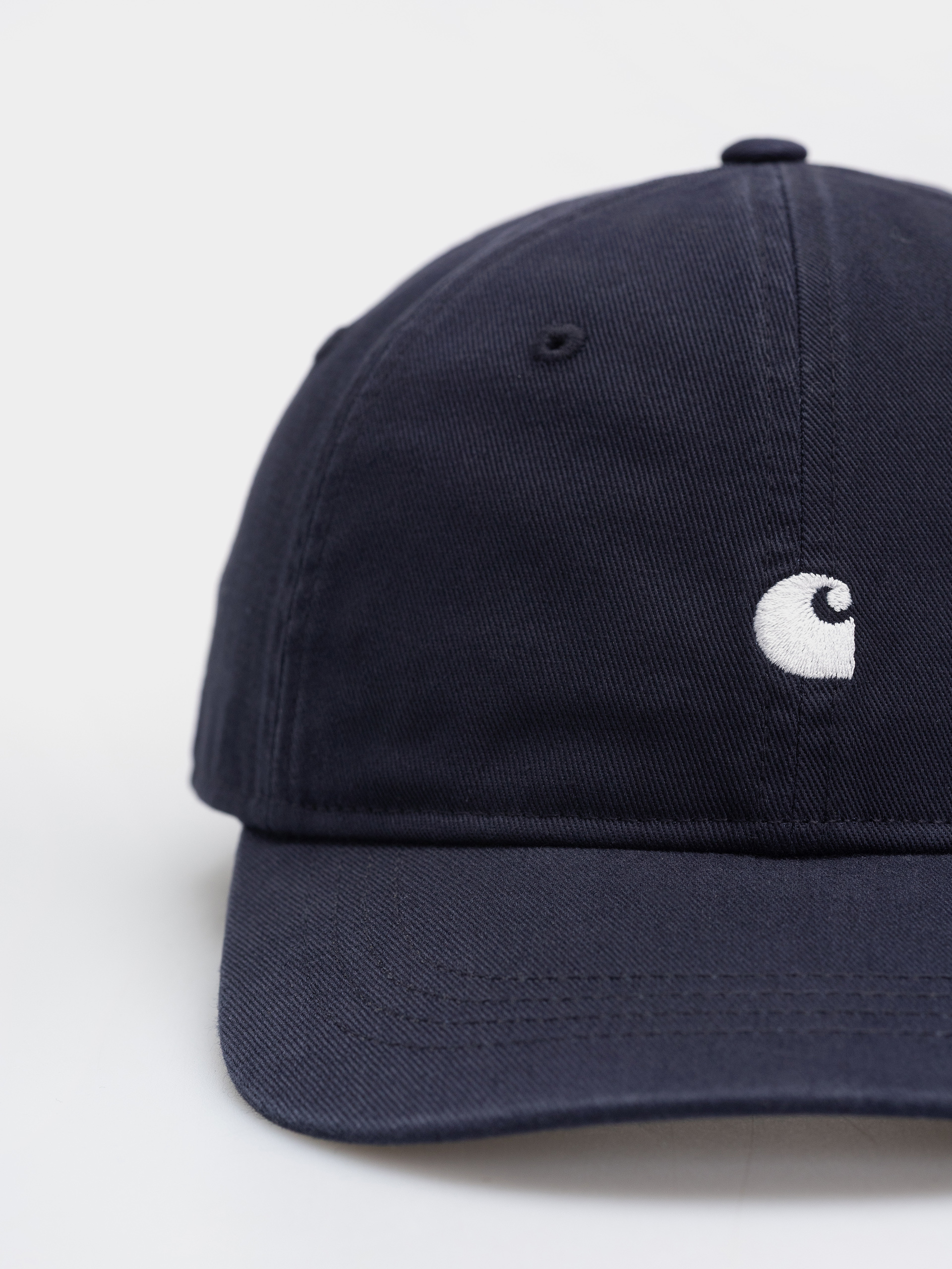 Carhartt WIP Cap Madison Logo (dark navy/white)