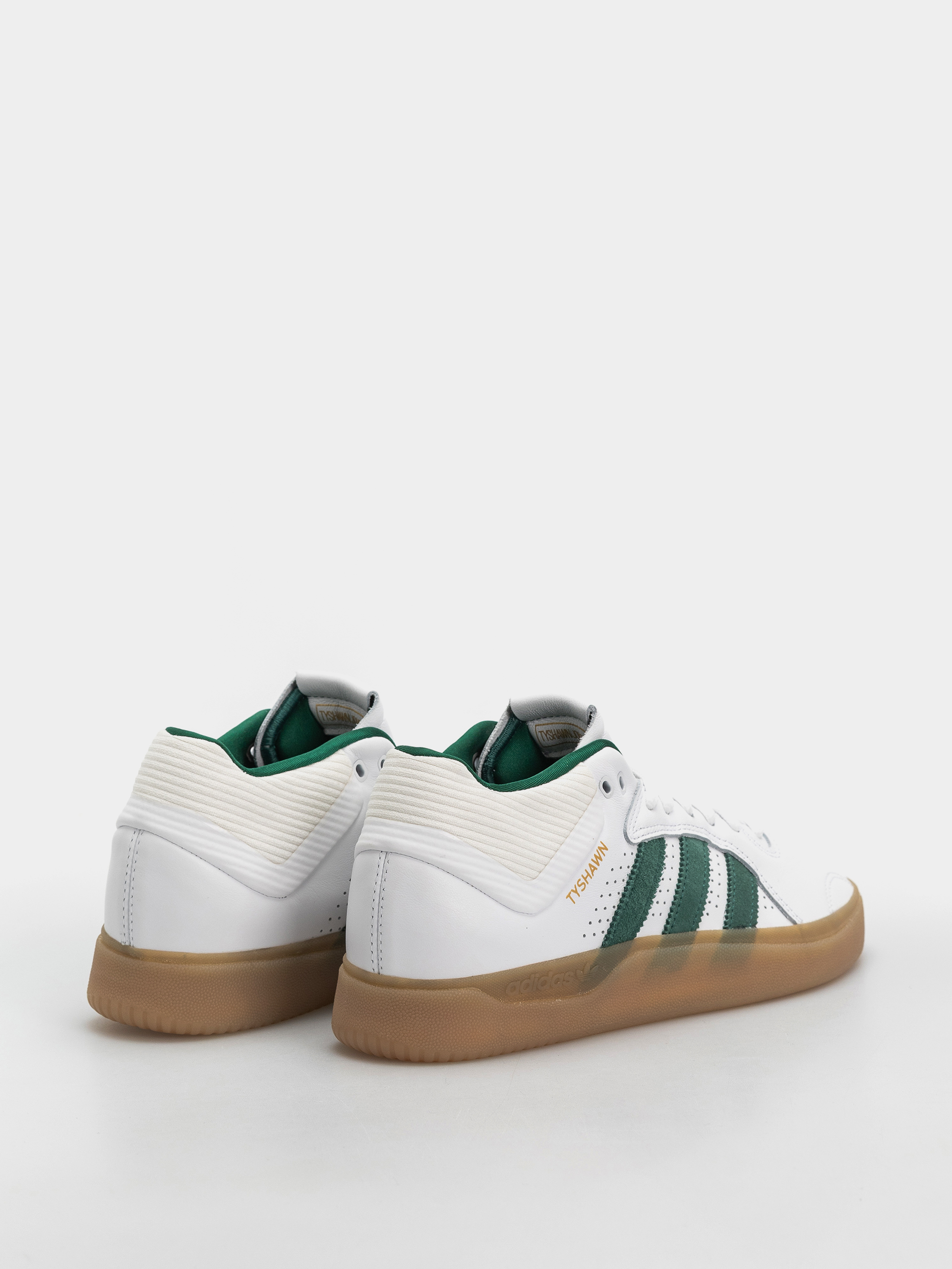 adidas Tyshawn Shoes (ftwwht/cgreen/gum4)