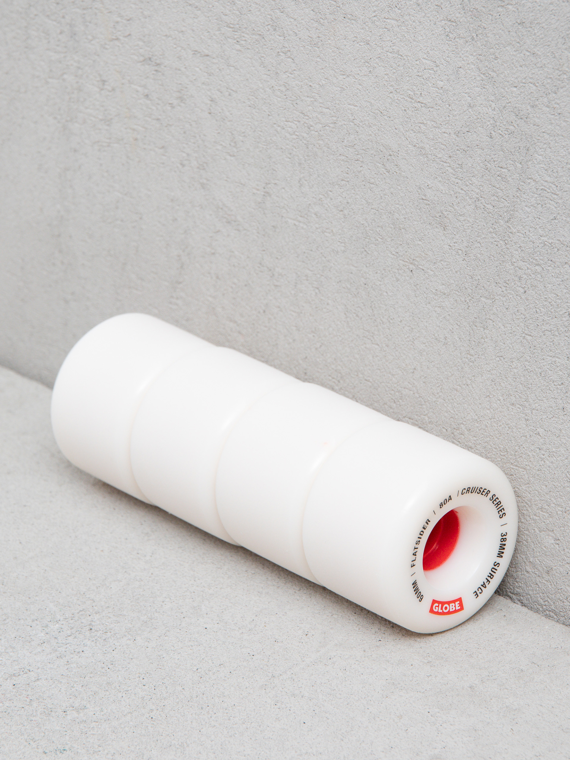 Globe Flatsider Rollen (white/red)