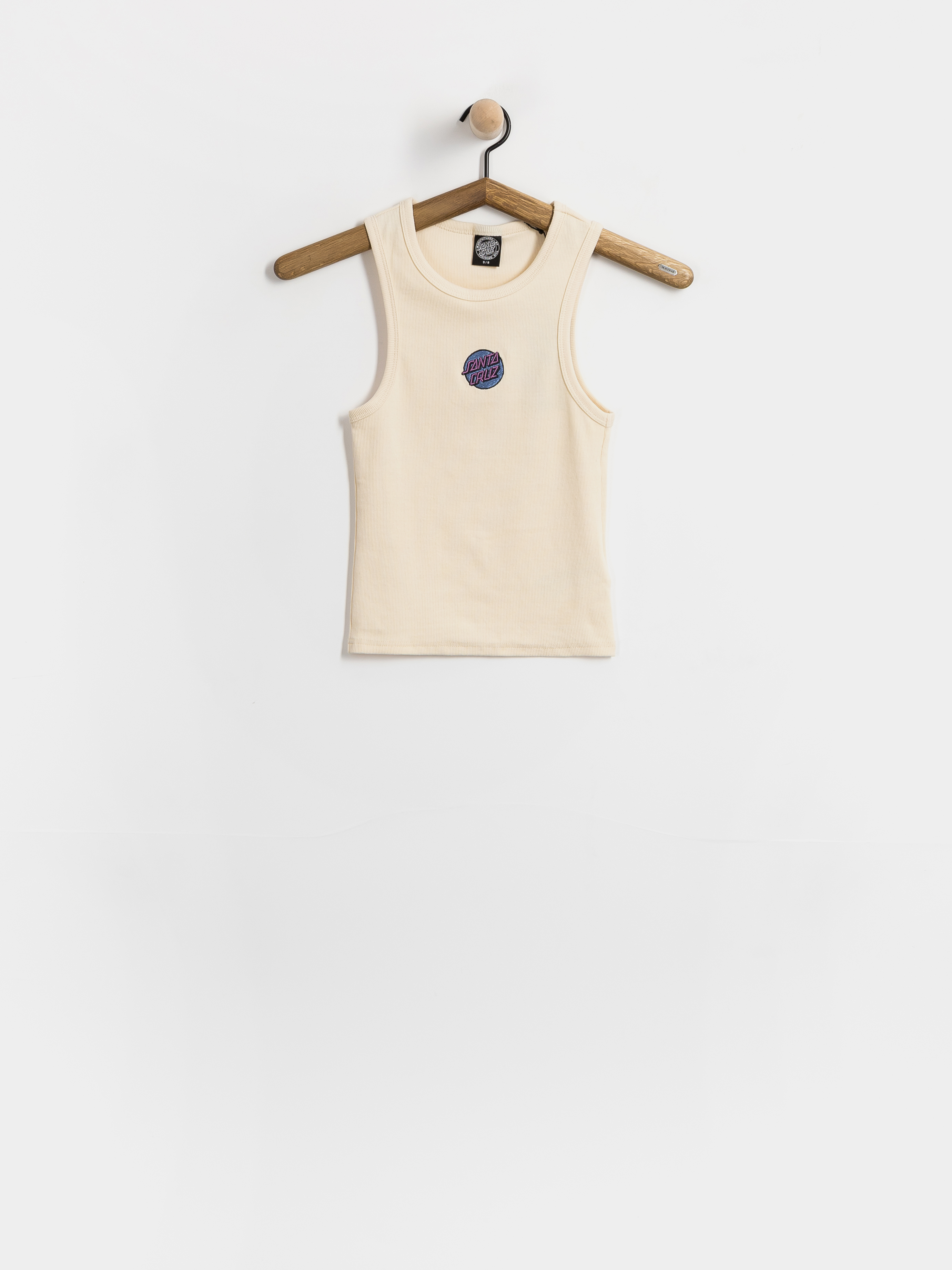 Santa Cruz Other Dot Emb Shirt Wmn (chalk)