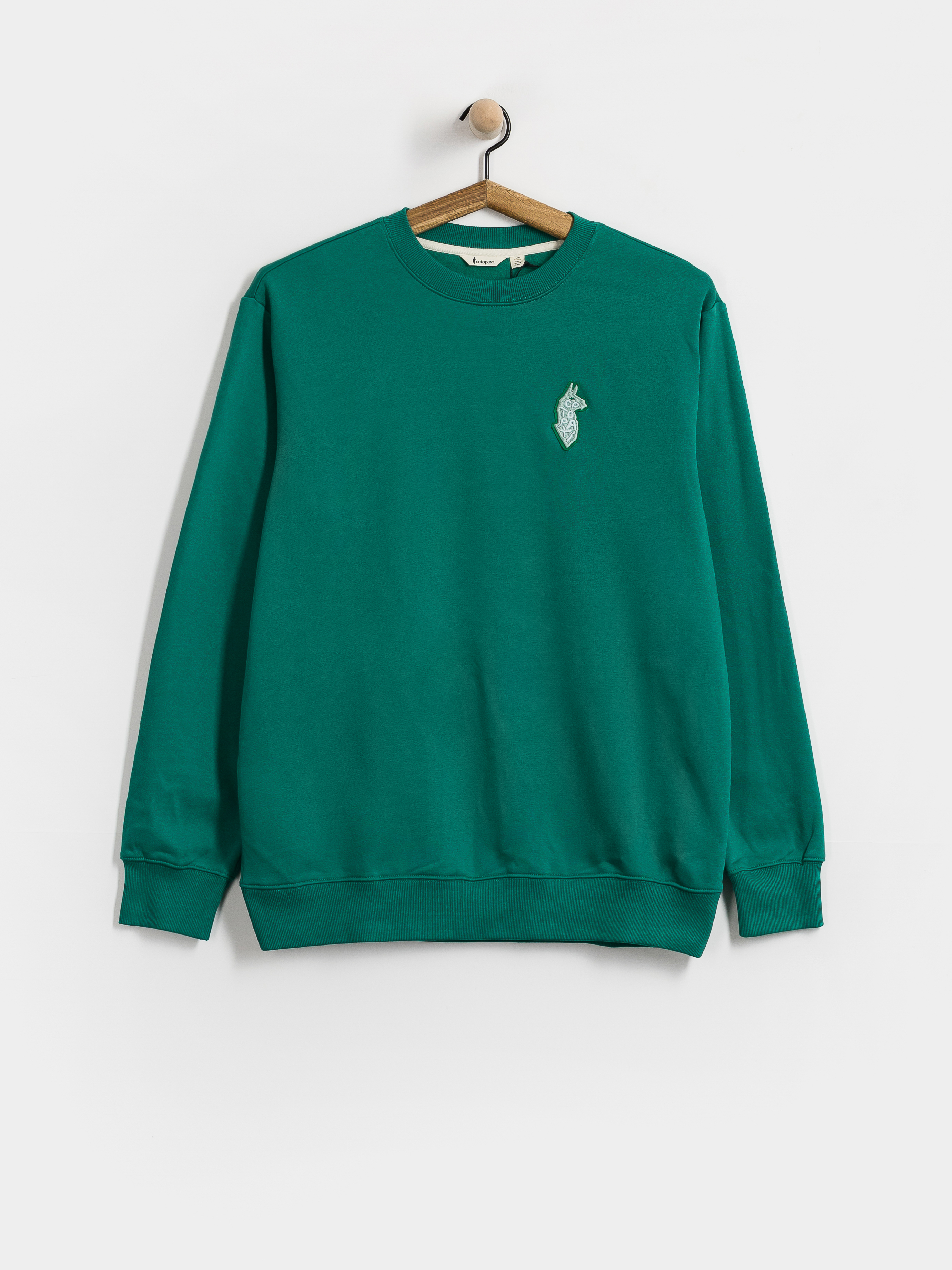 Cotopaxi Sweatshirt Lava Llama (malachite)