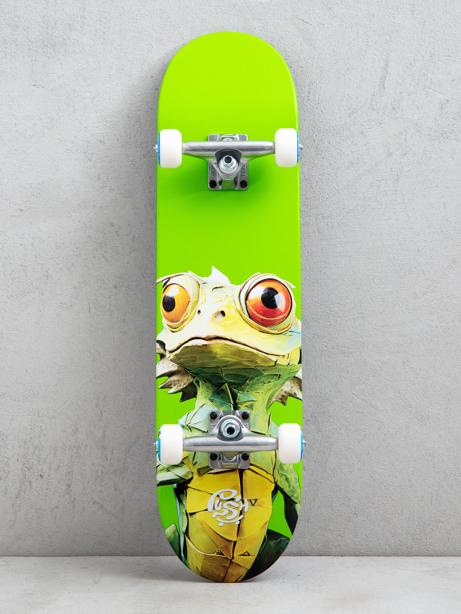 Push Skateboard Lizard Big FP (lime)