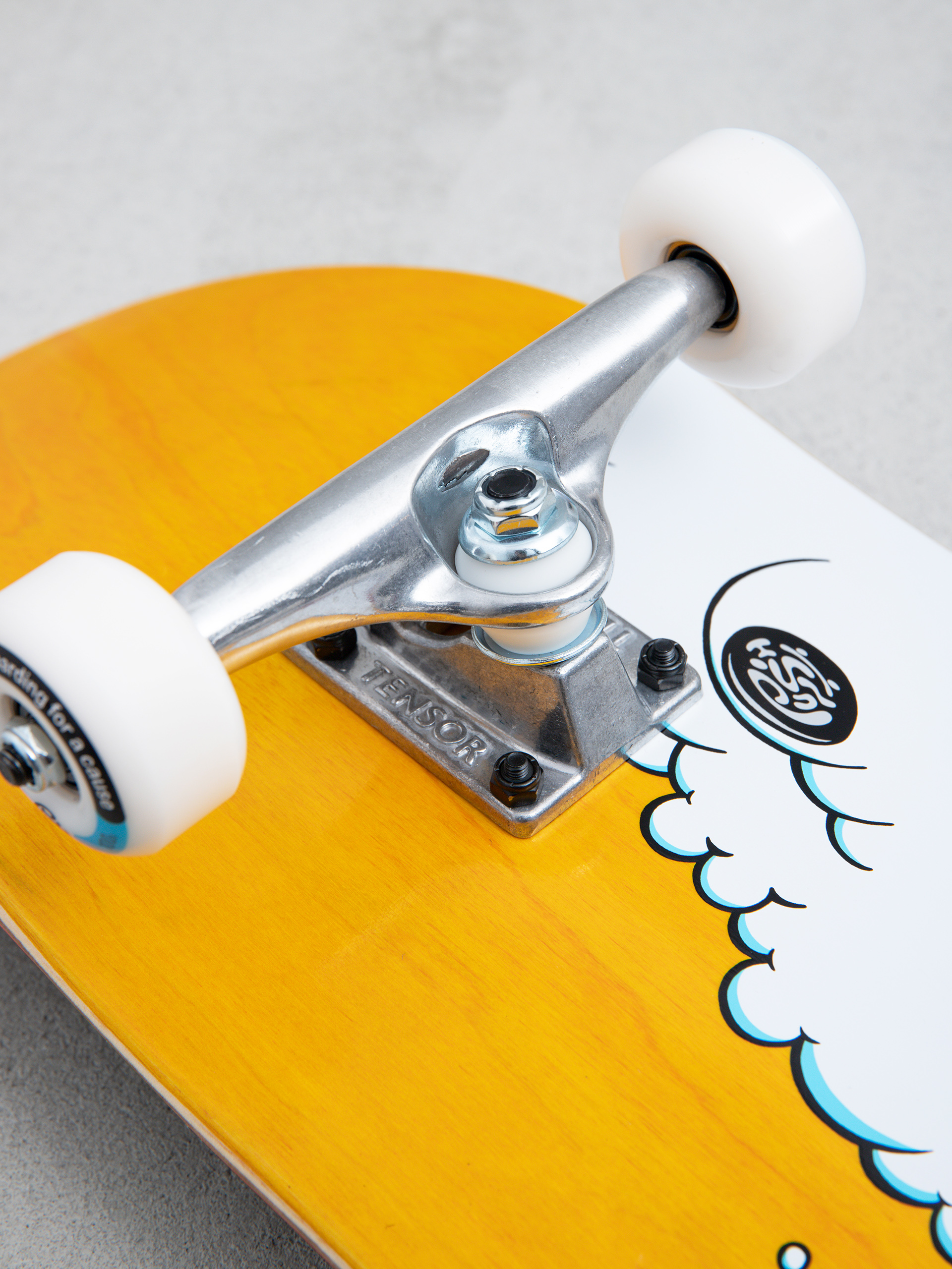 Push Skateboard Gorm Boberg Clouds (black/white)