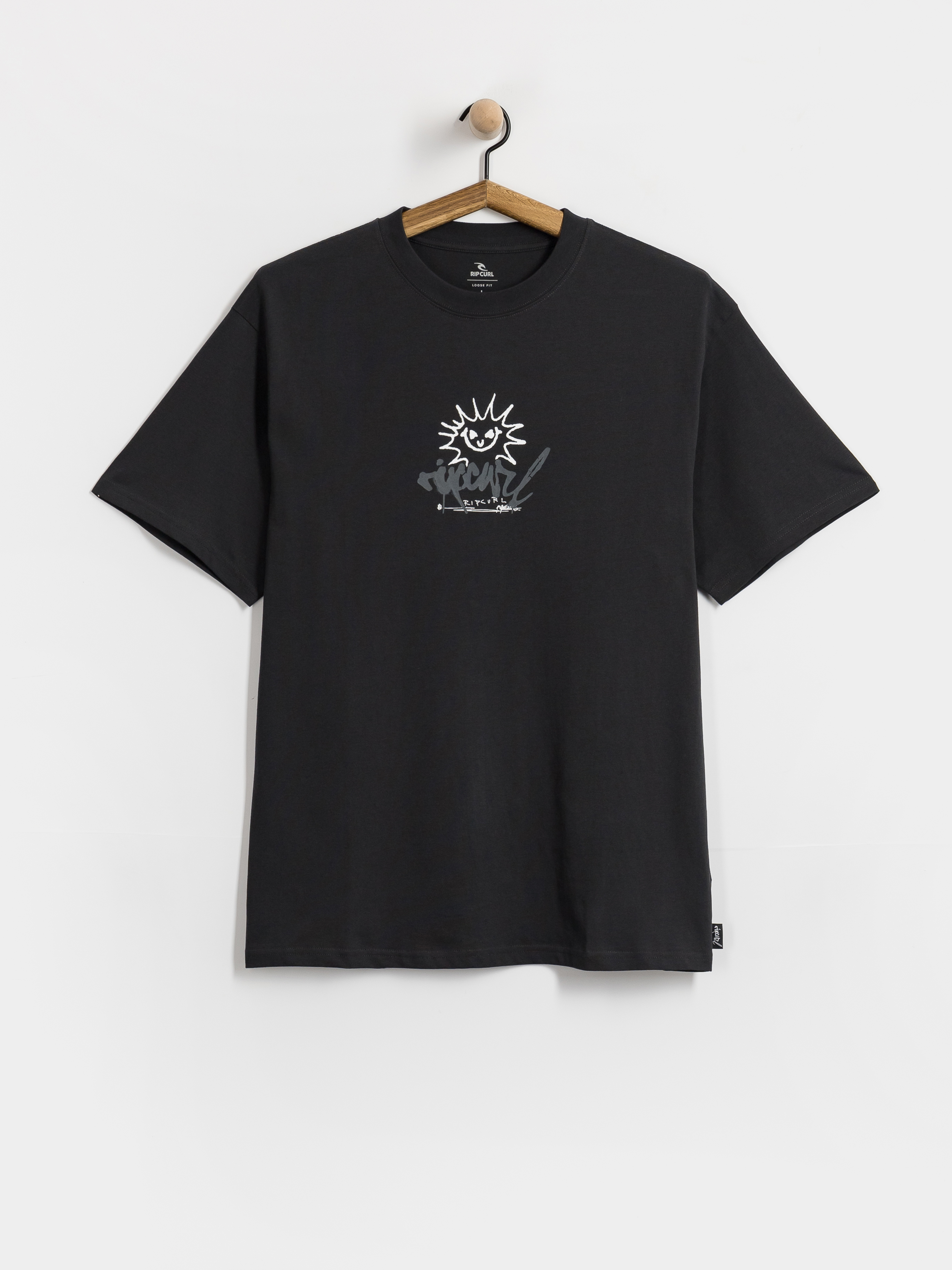 Rip Curl T-Shirt Inner Visions Rotten Sun (washed black)