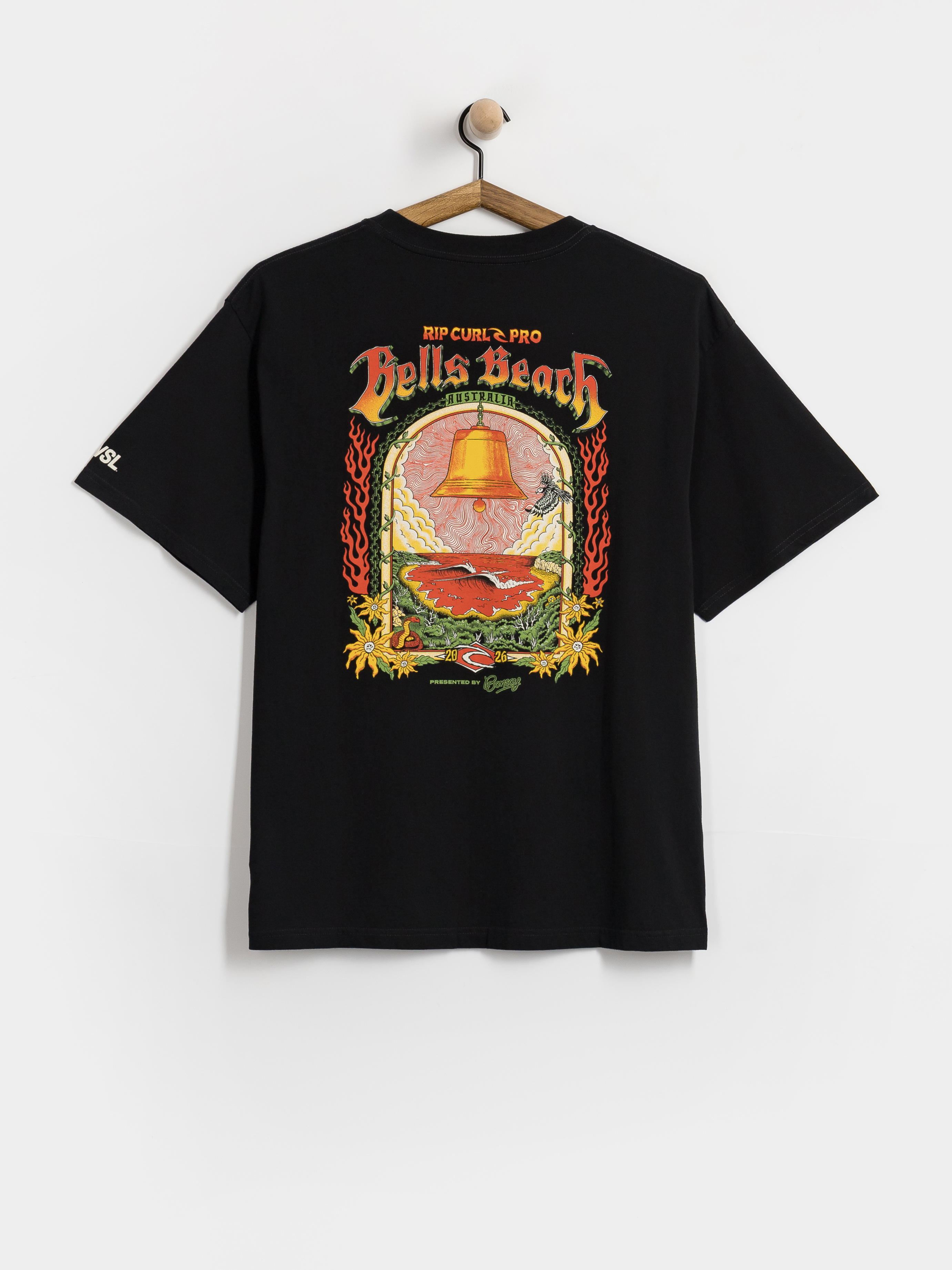 Rip Curl T-Shirt Bells Pro 26 Event (black)