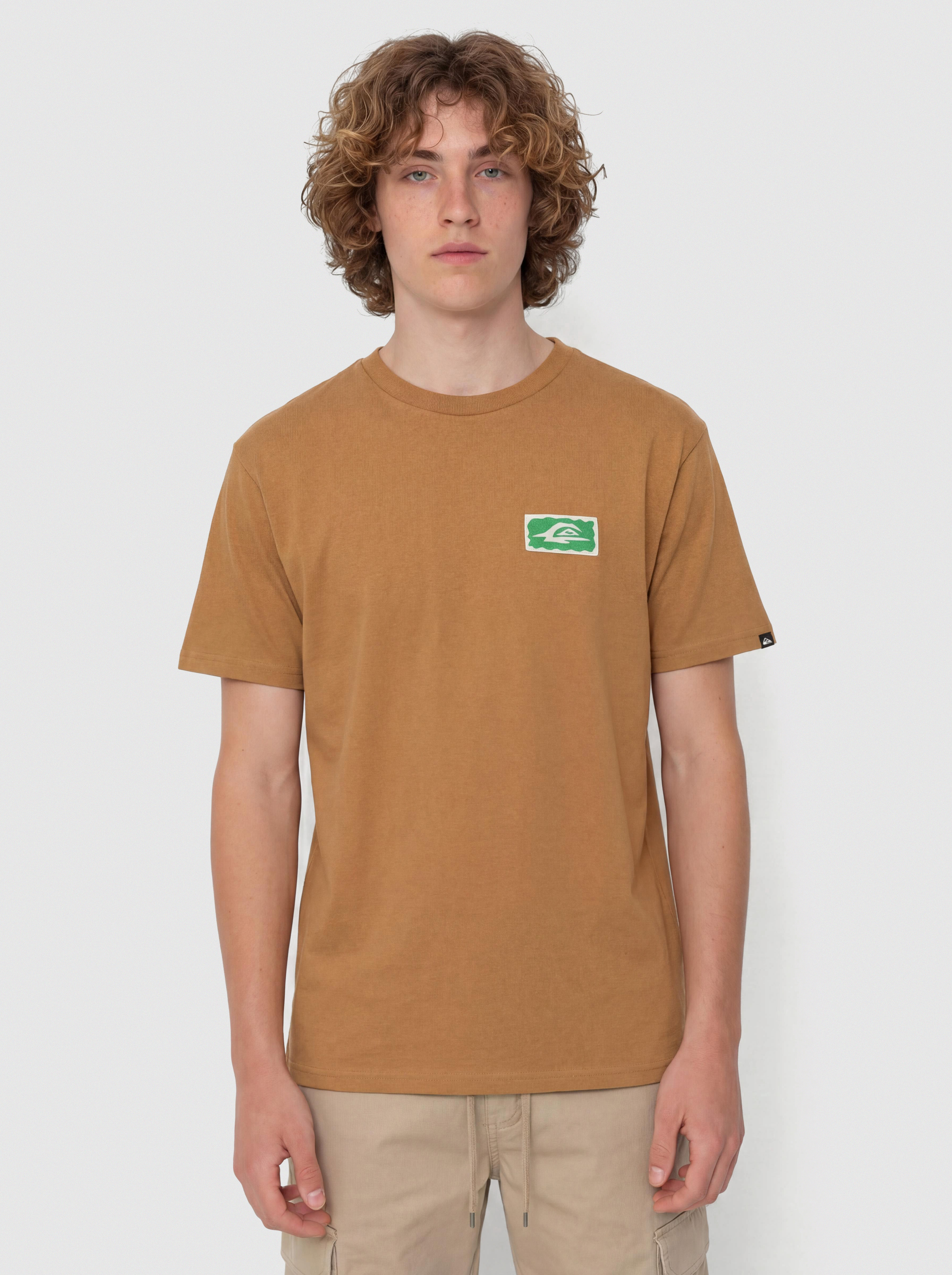 Quiksilver Serenity Splash T-Shirt (tobacco brown)