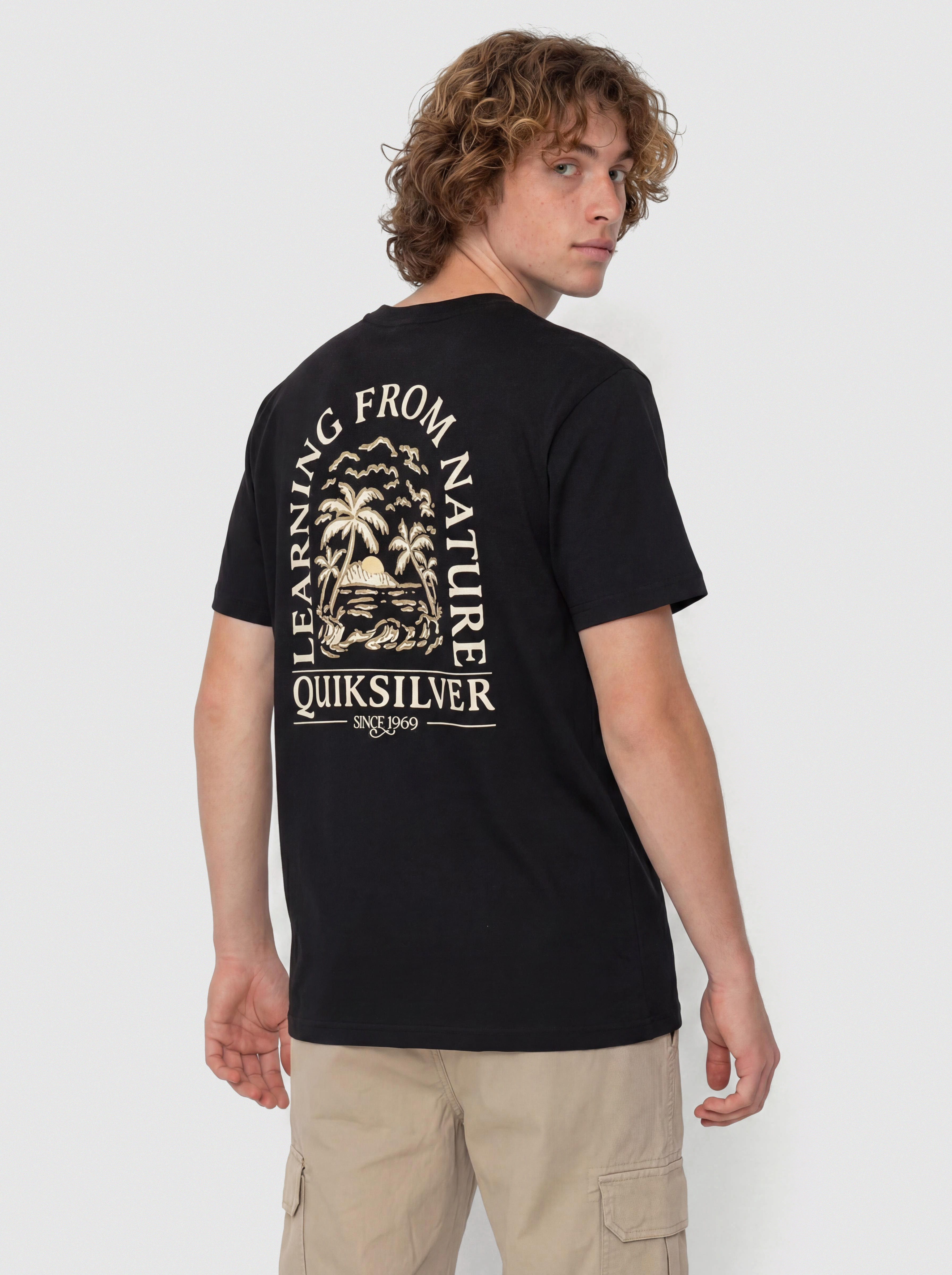 Quiksilver Evo Learning From Nature T-Shirt (black)