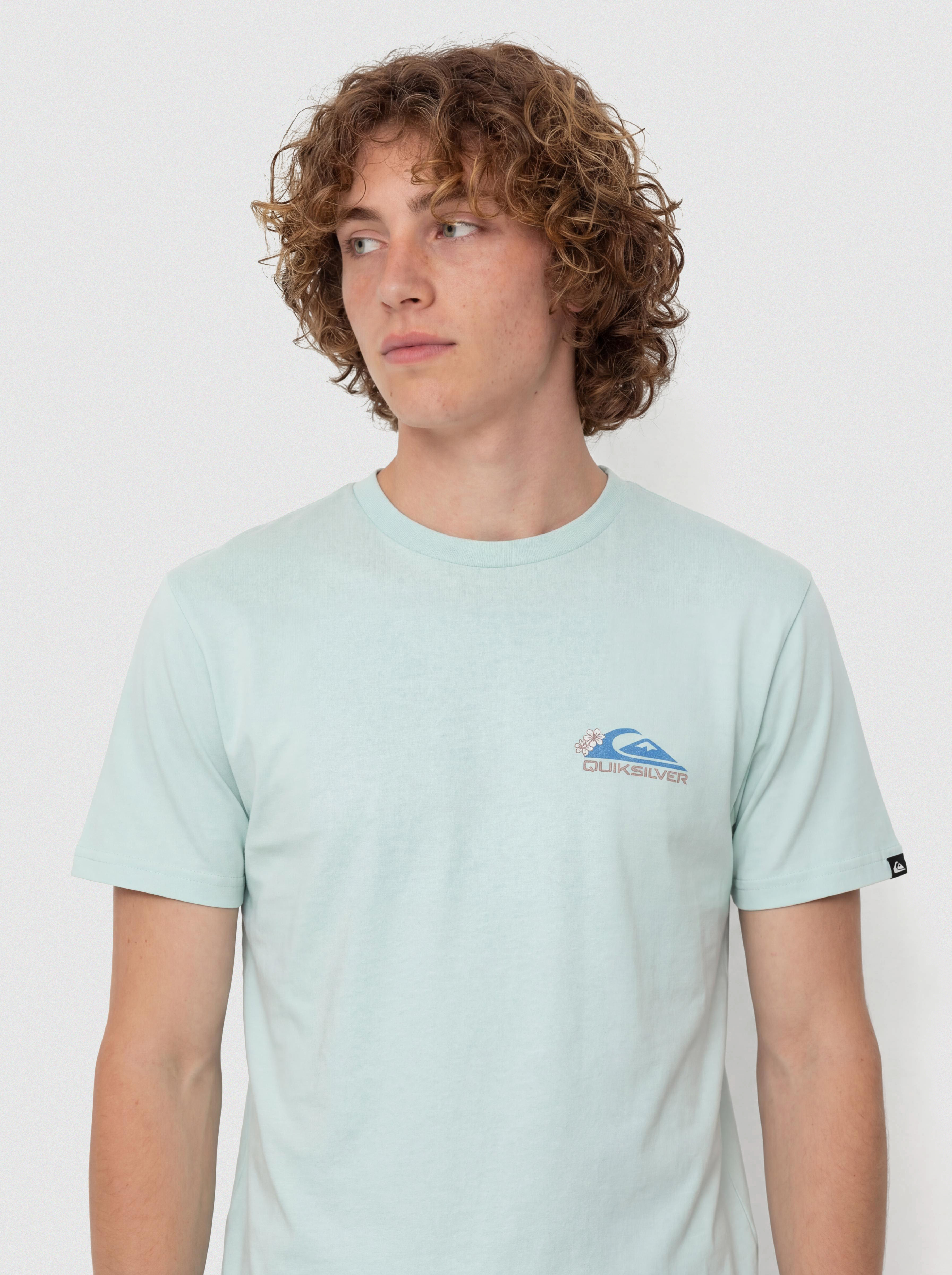 Quiksilver Ev Barrel Paradise T-Shirt (blue haze)
