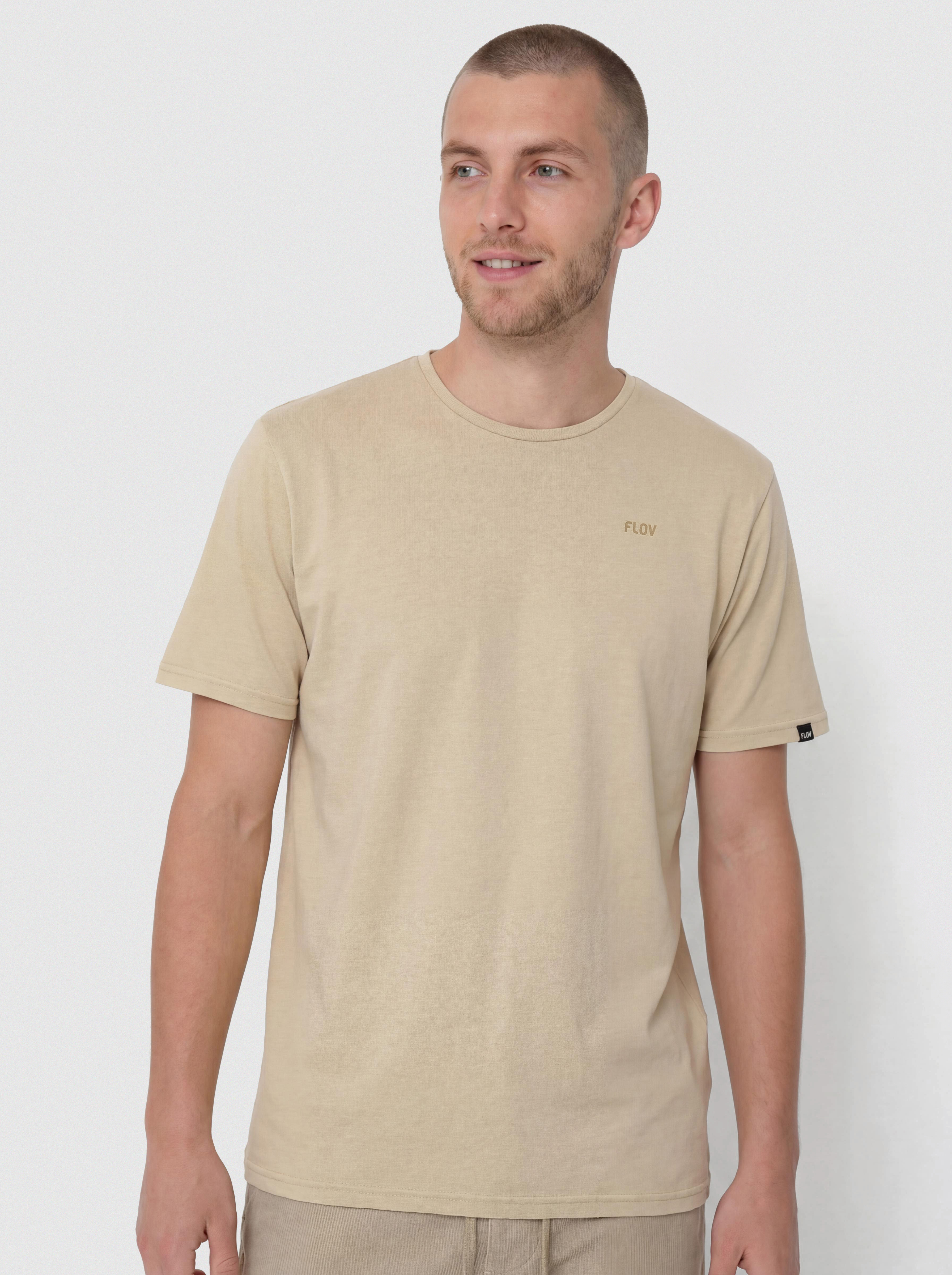 FLOV Morro T-shirt (beige/dark grey)
