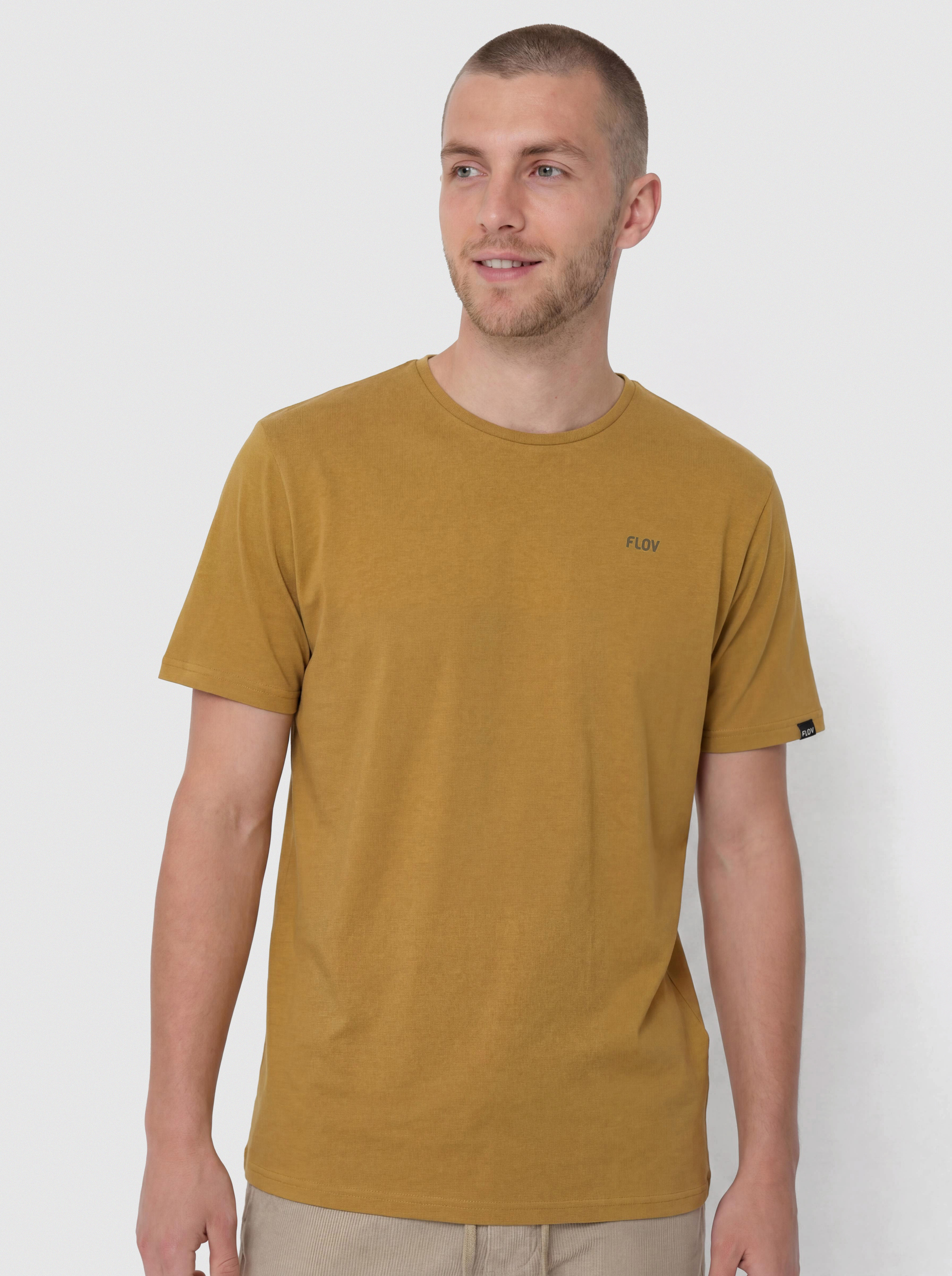 FLOV Morro T-shirt (light brown/dark grey)