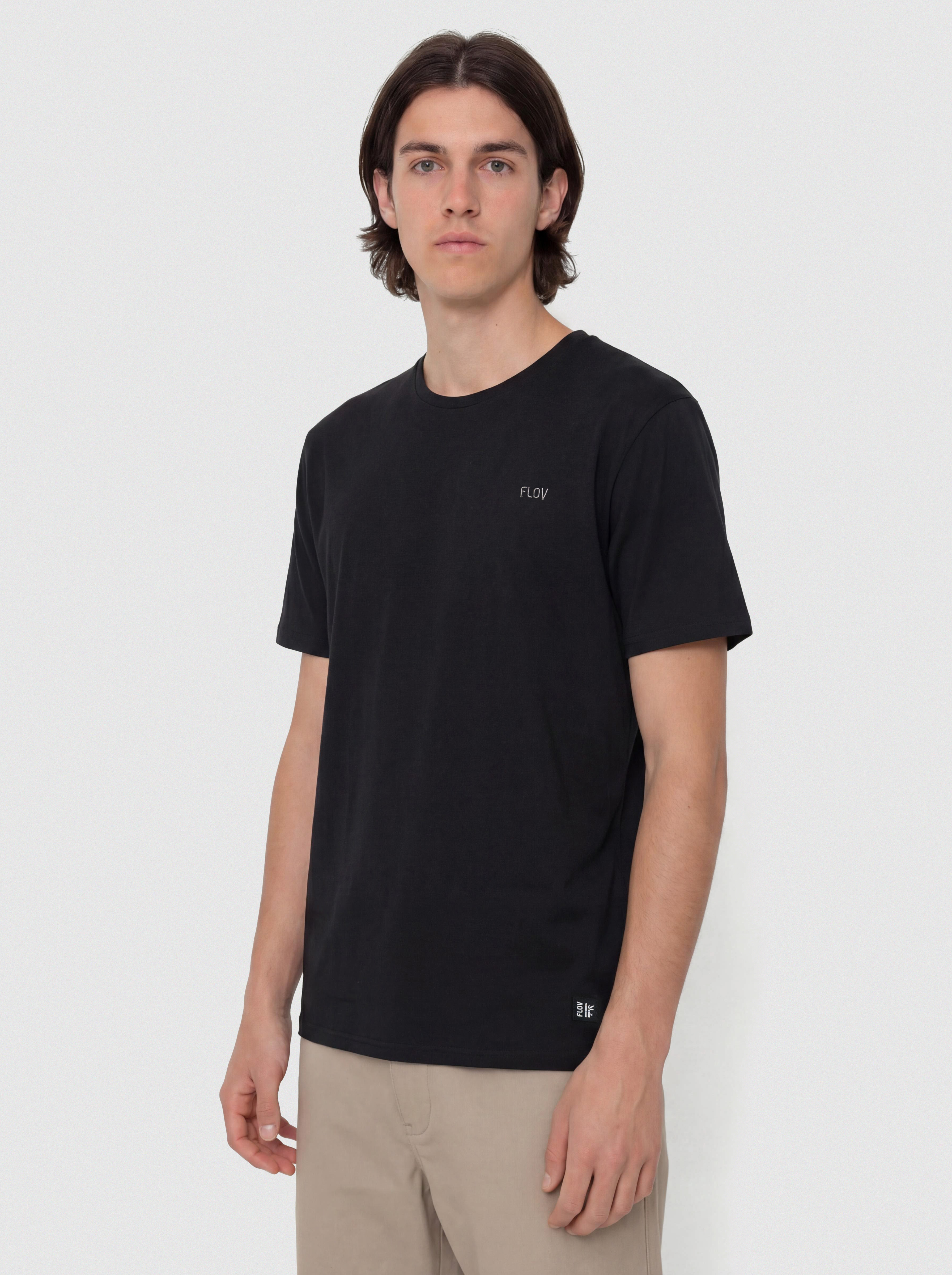 FLOV T-Shirt Birken Relaxed (black)