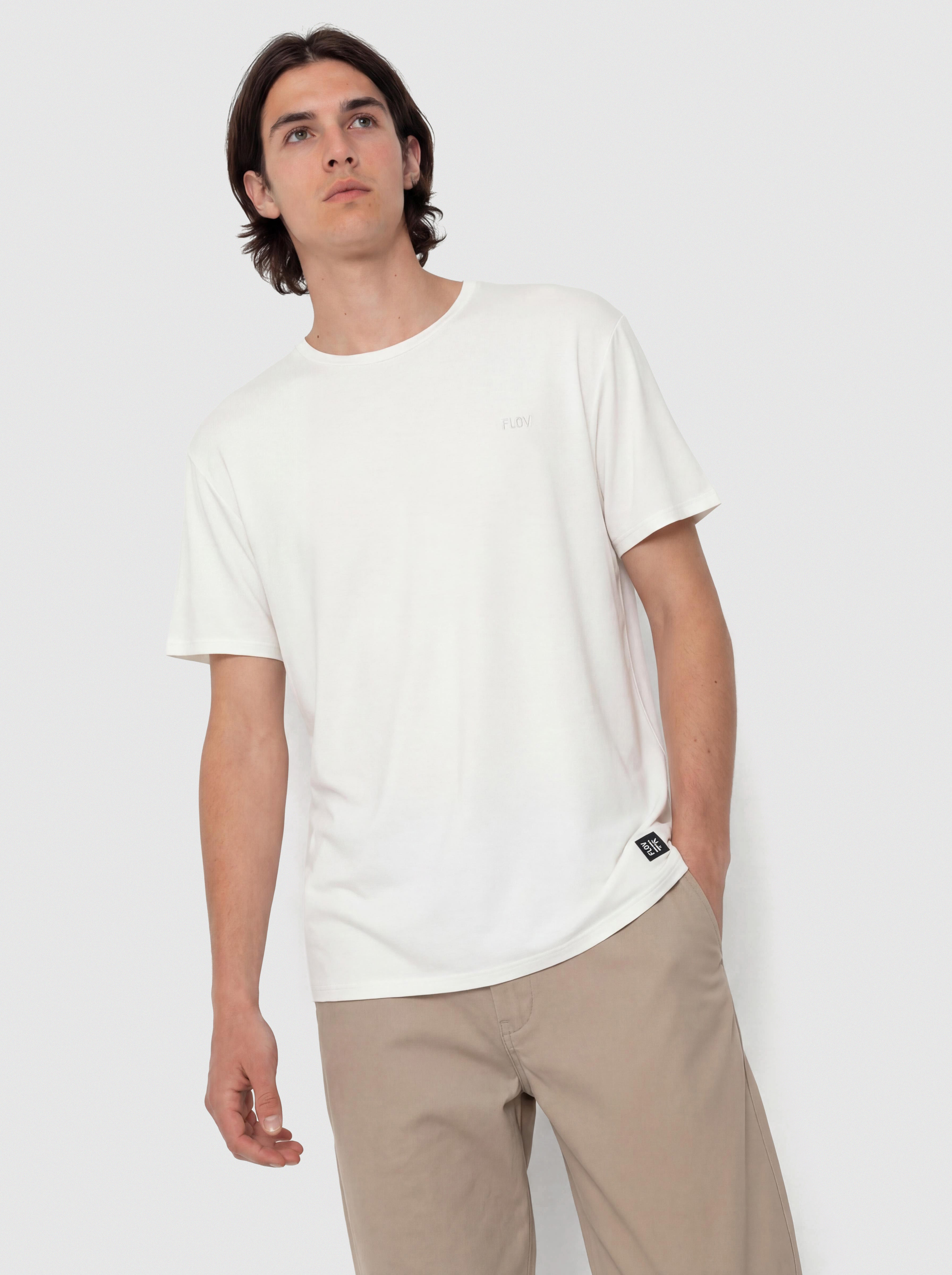 FLOV T-Shirt Birken Relaxed (white)