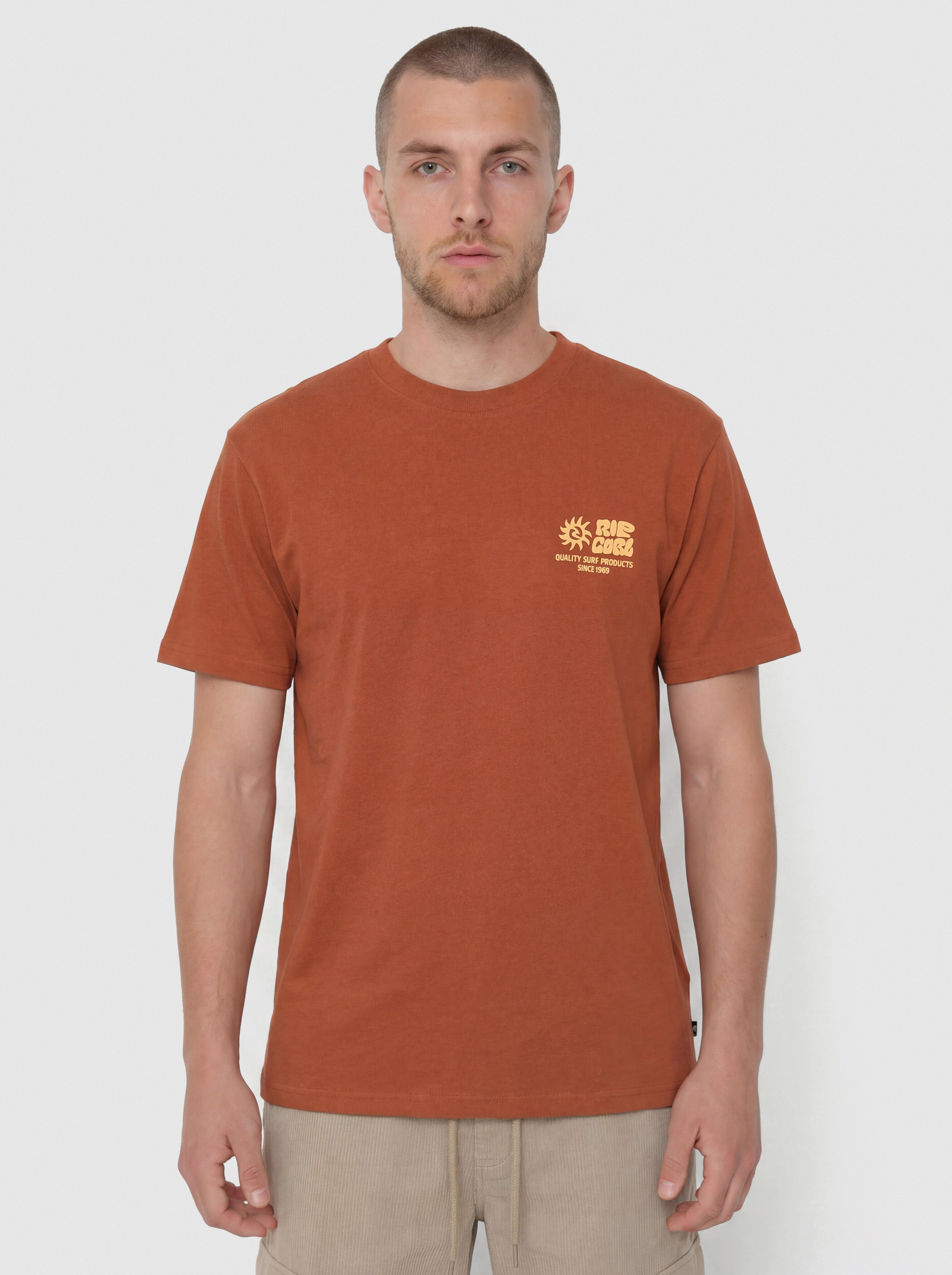 Rip Curl Pacific Rinse Glass Off T-Shirt (baked clay)