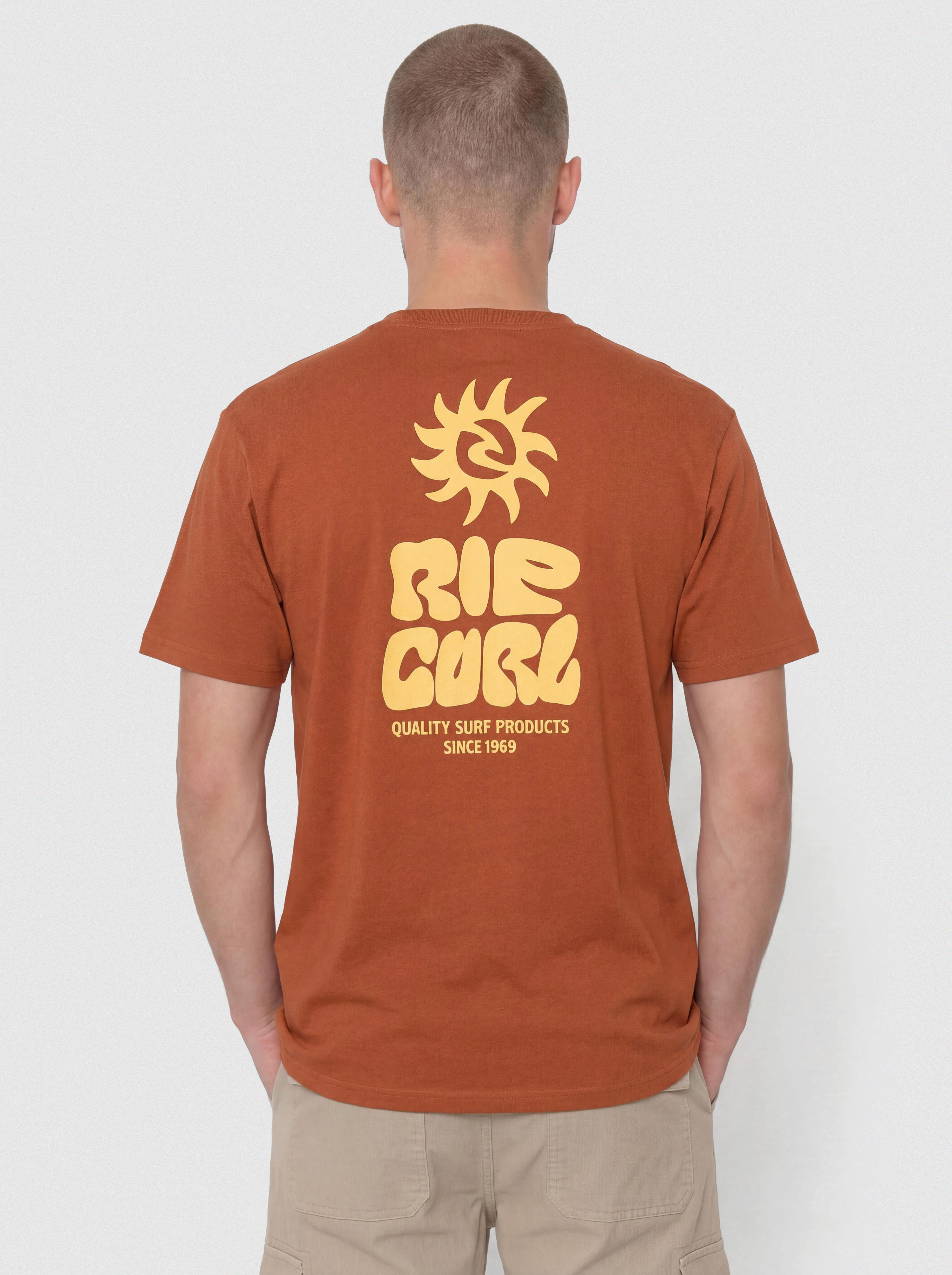 Rip Curl Pacific Rinse Glass Off T-Shirt (baked clay)