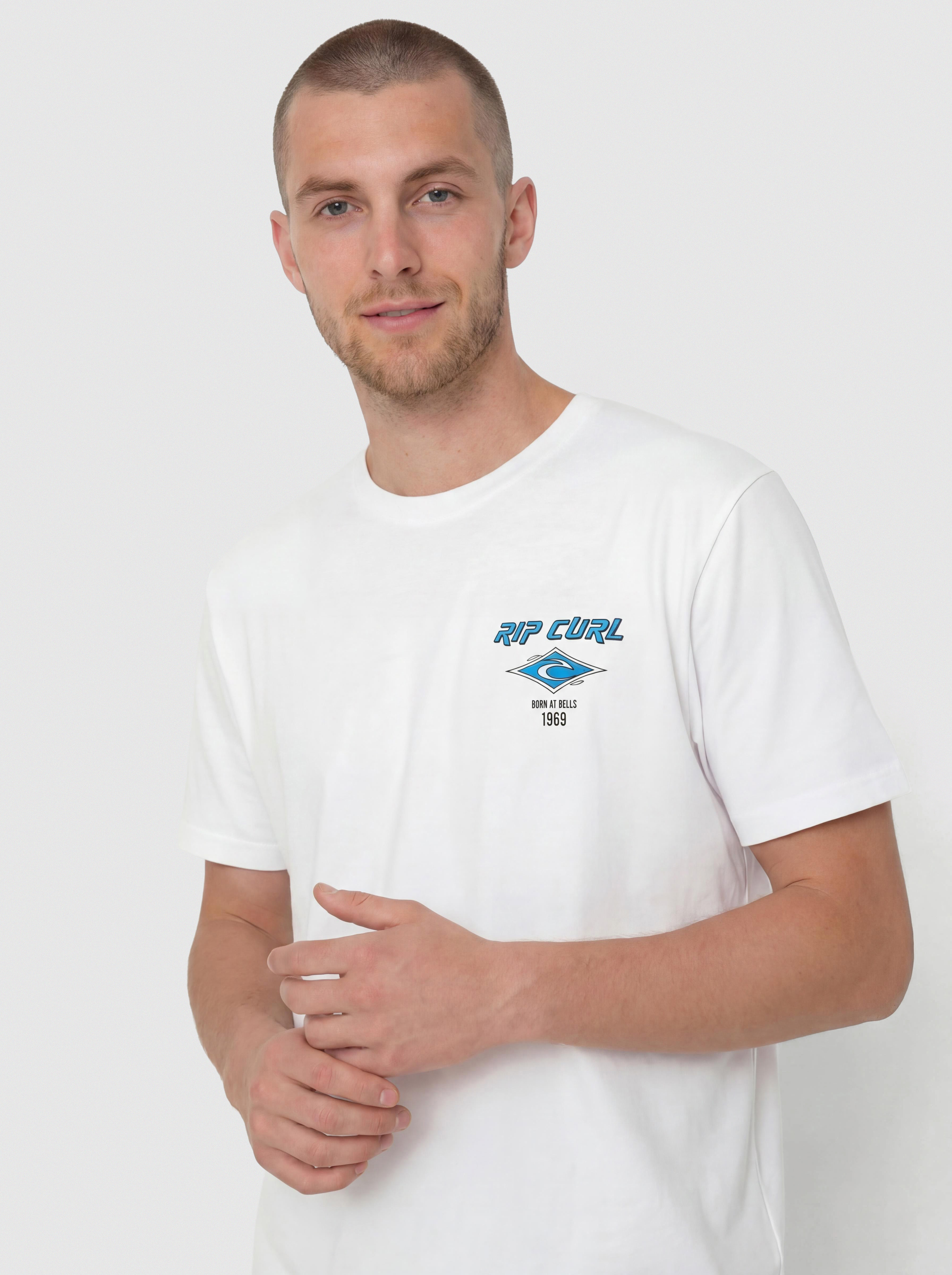 Rip Curl Fade Out Icon T-Shirt (white)