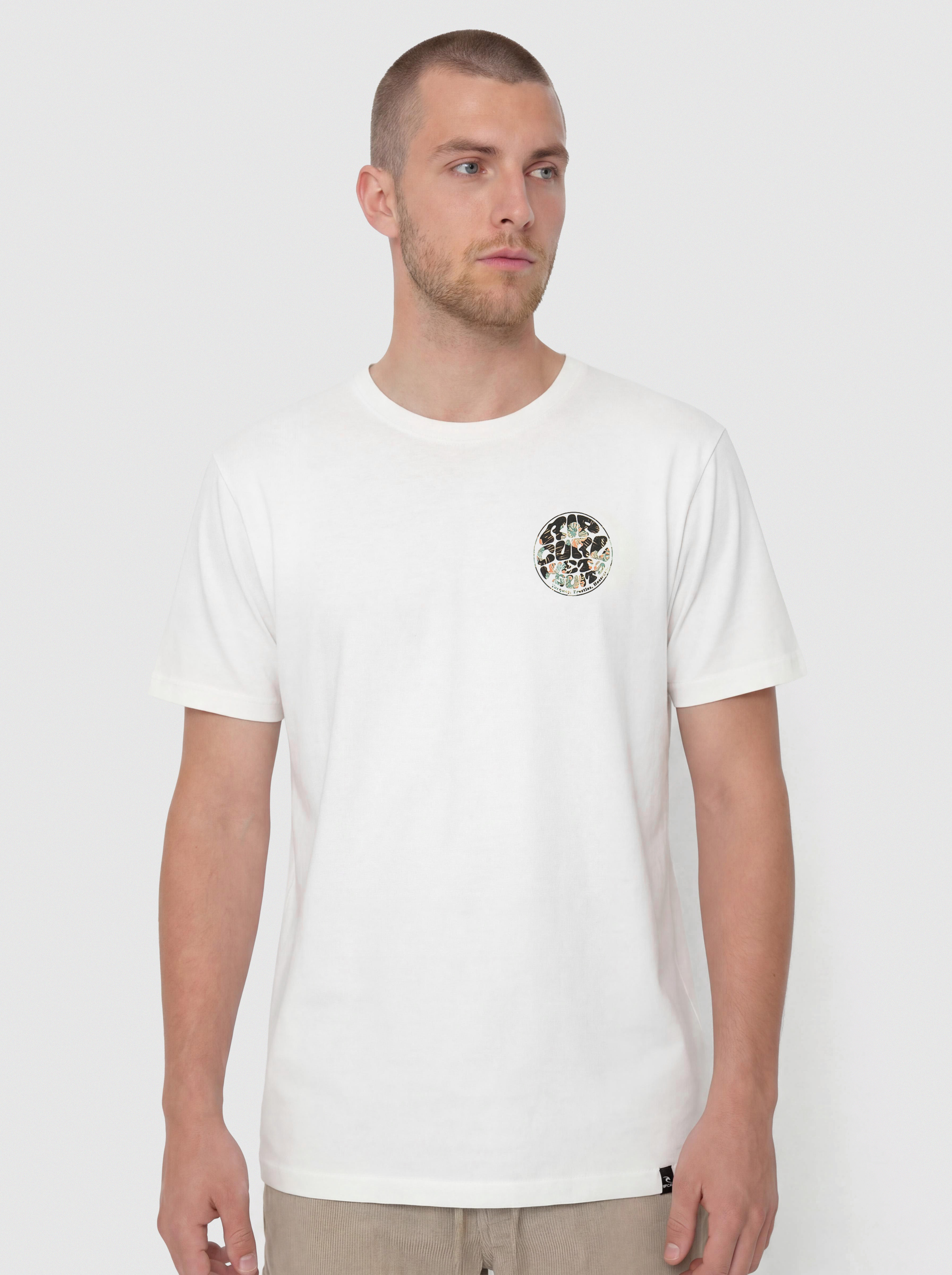 Rip Curl Wettie Passage Icon T-Shirt (bone)