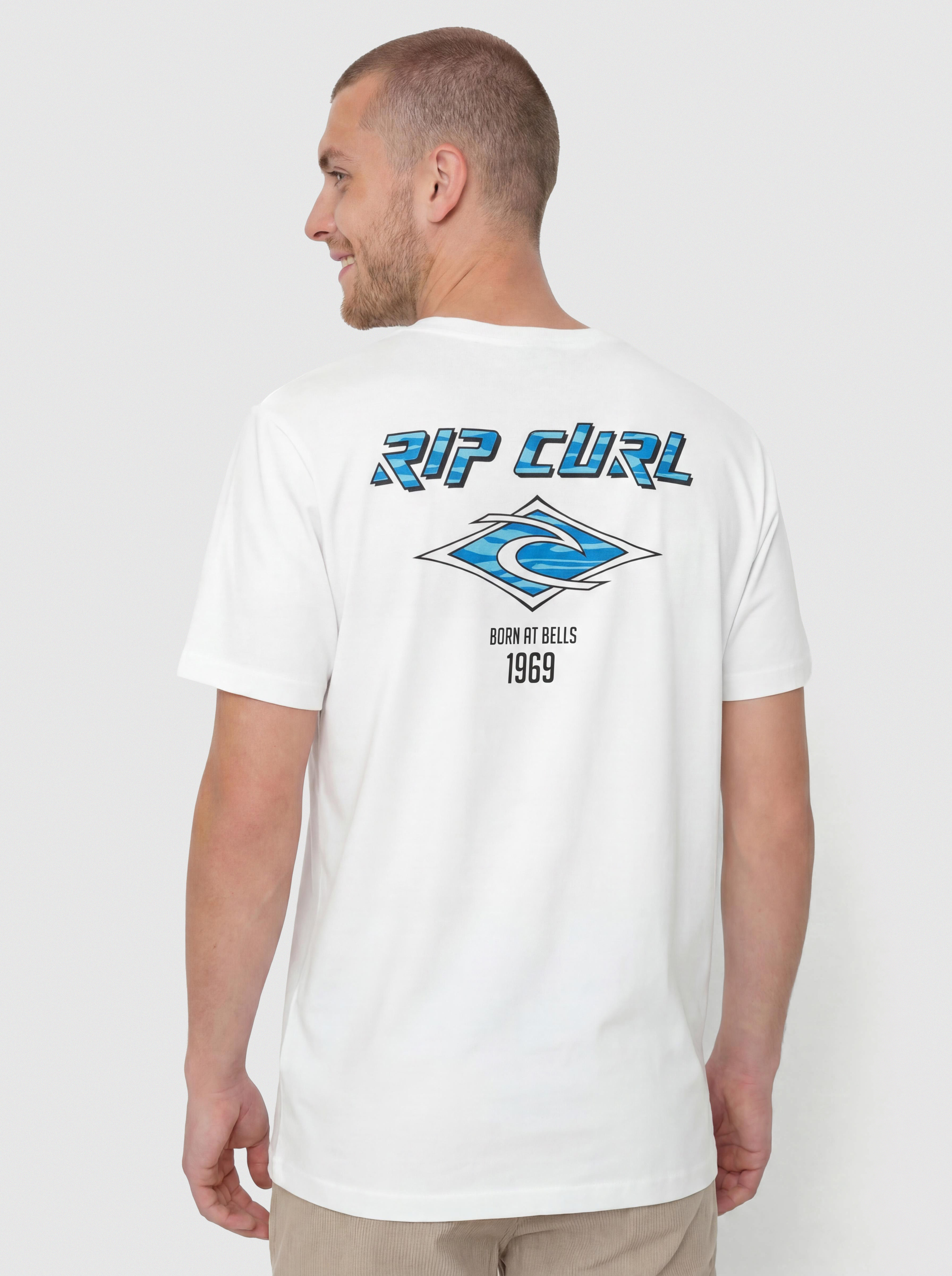 Rip Curl Fade Out Icon T-Shirt (white)