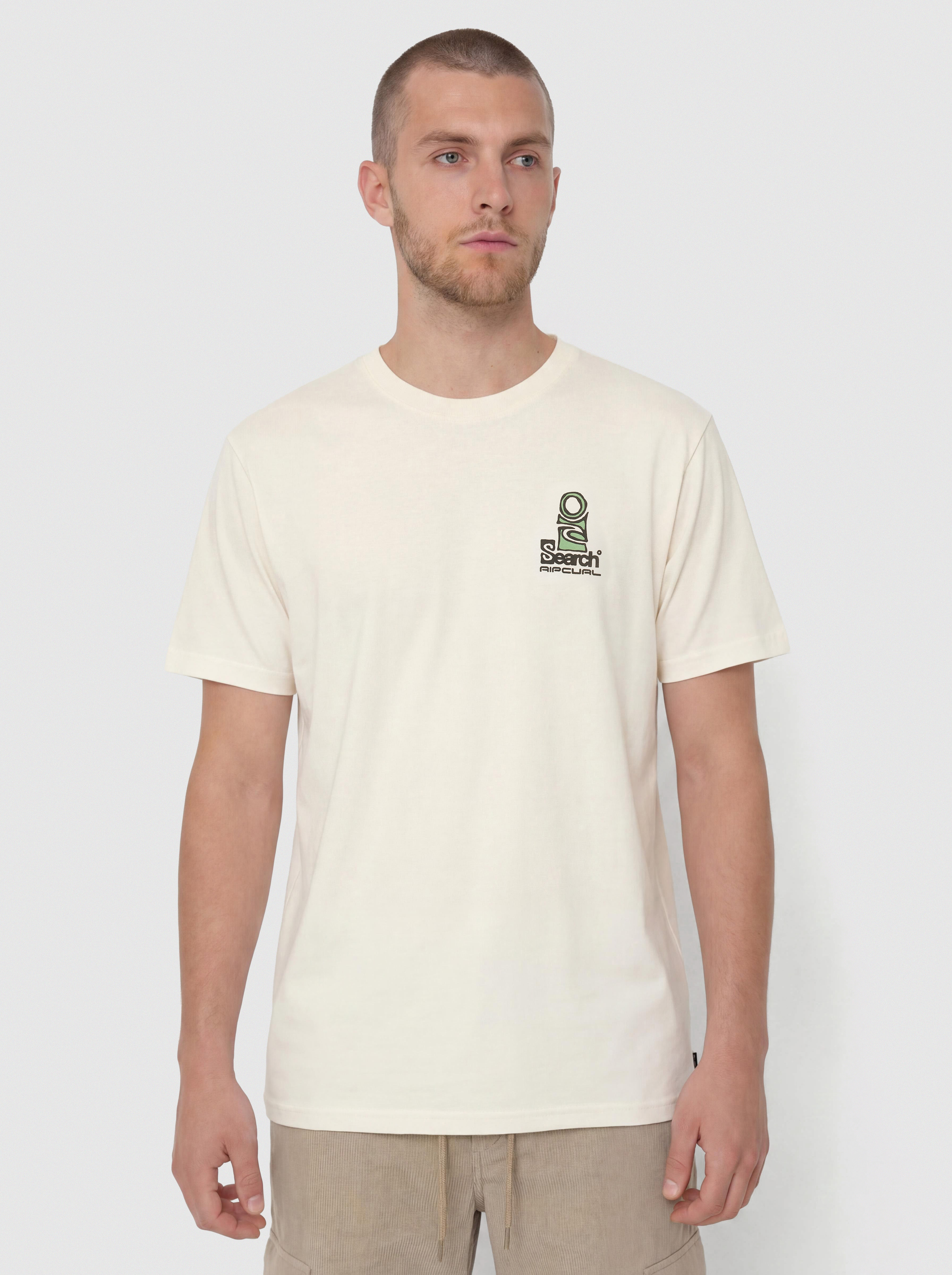 Rip Curl Vaporcool Search Stack T-Shirt (bone)