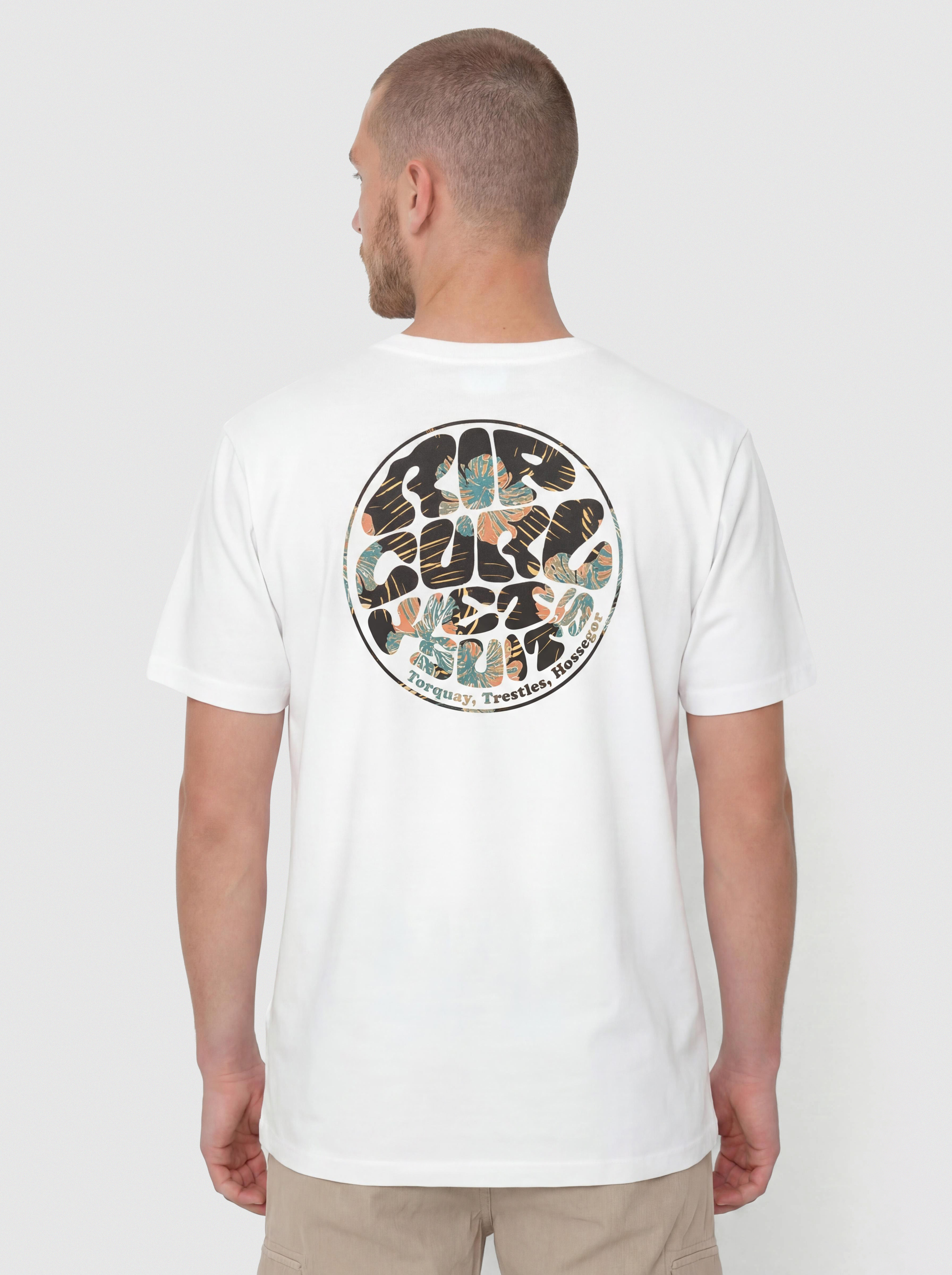 Rip Curl Wettie Passage Icon T-Shirt (bone)