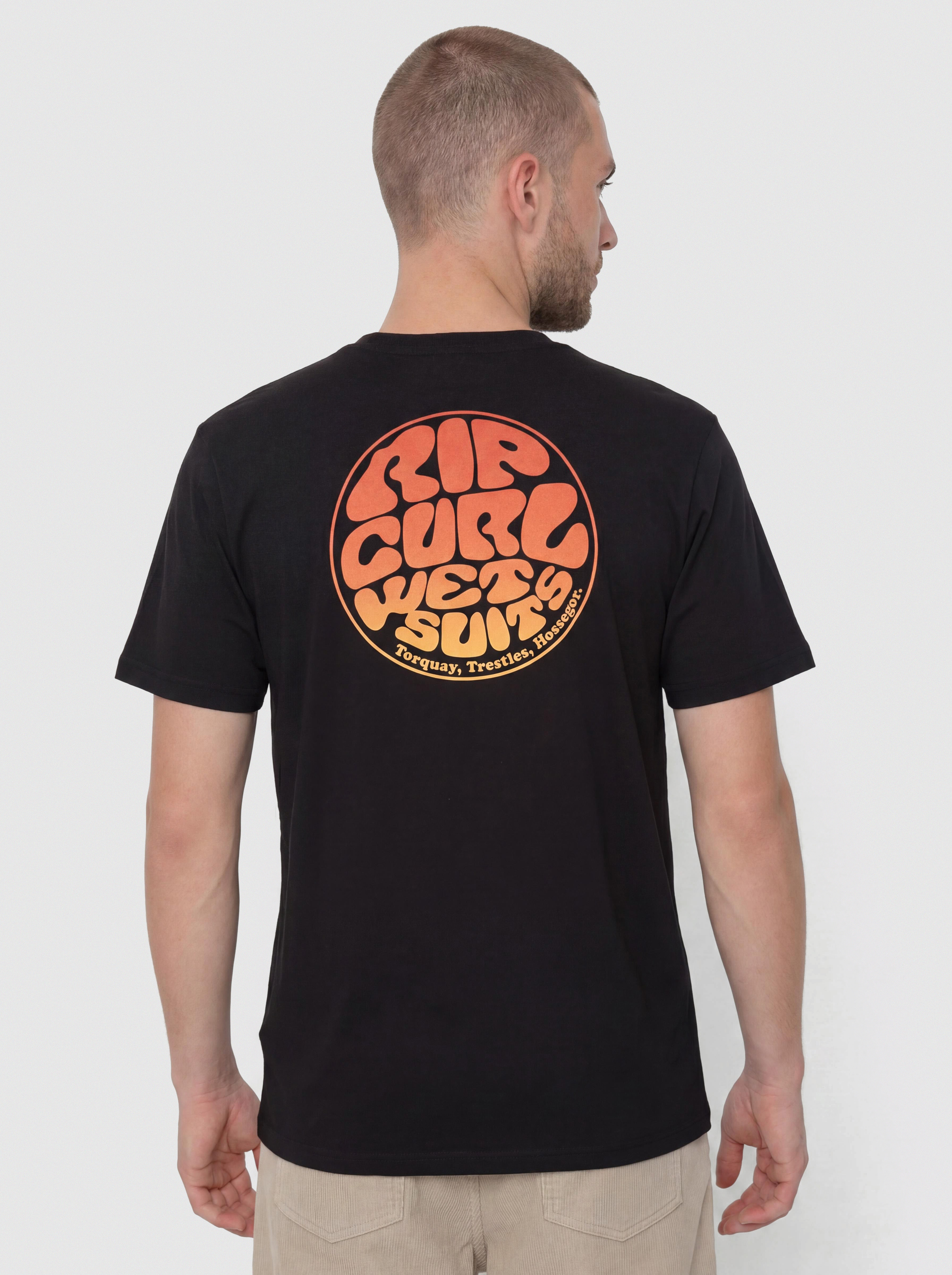 Rip Curl Wettie Passage Icon T-Shirt (black)