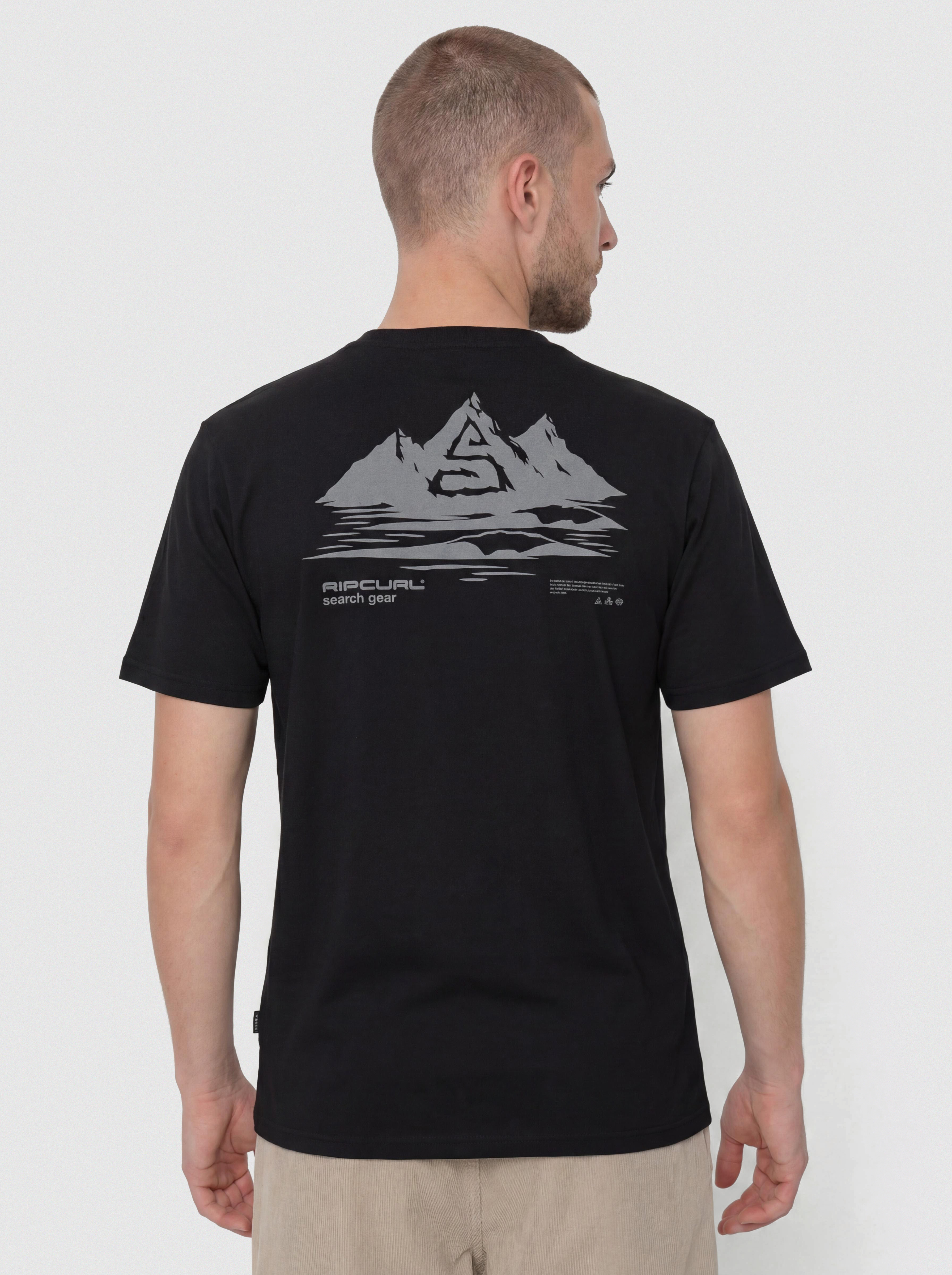 Rip Curl Vaporcool Search Peak T-Shirt - black (black)