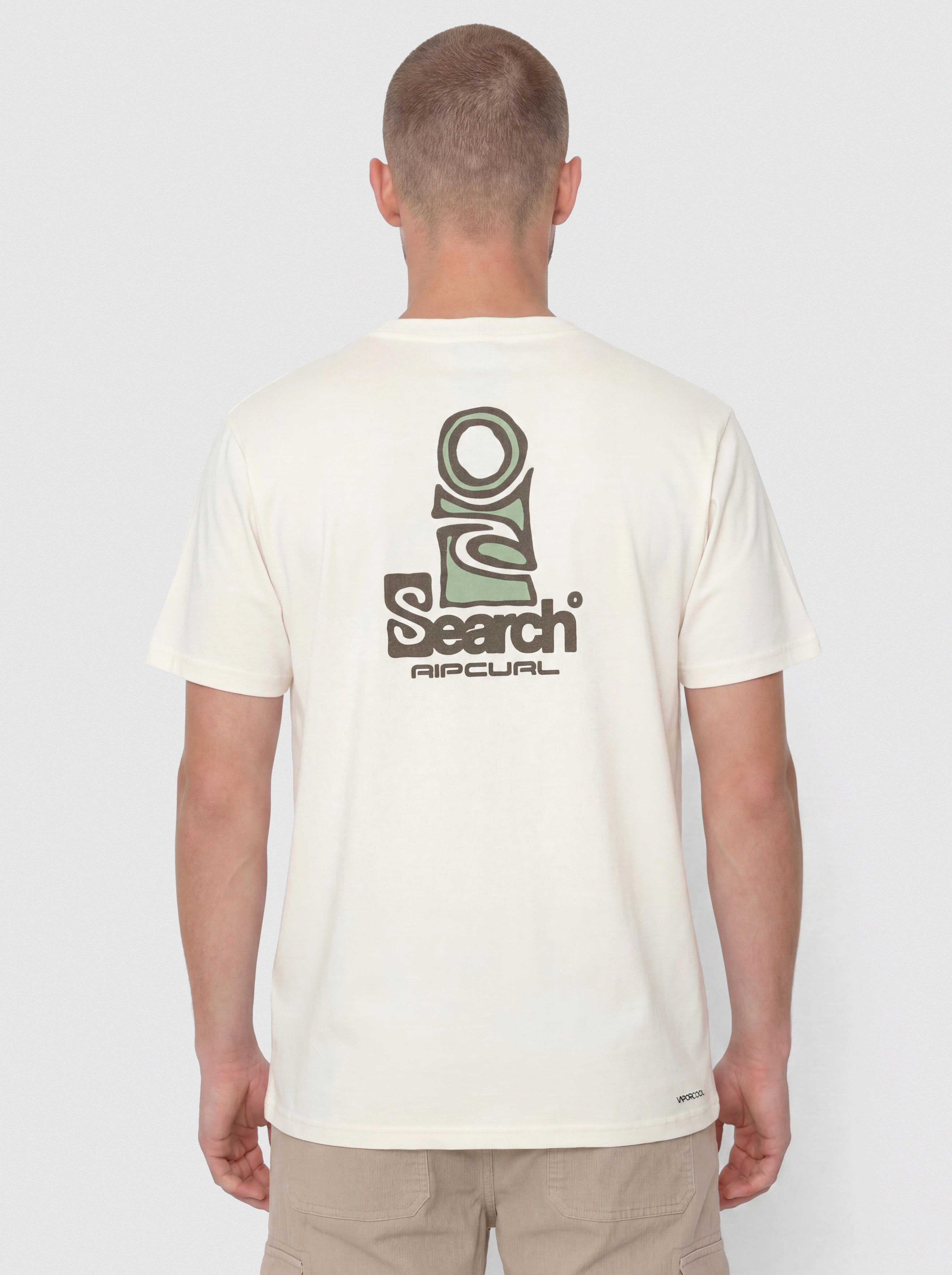 Rip Curl Vaporcool Search Stack T-Shirt (bone)