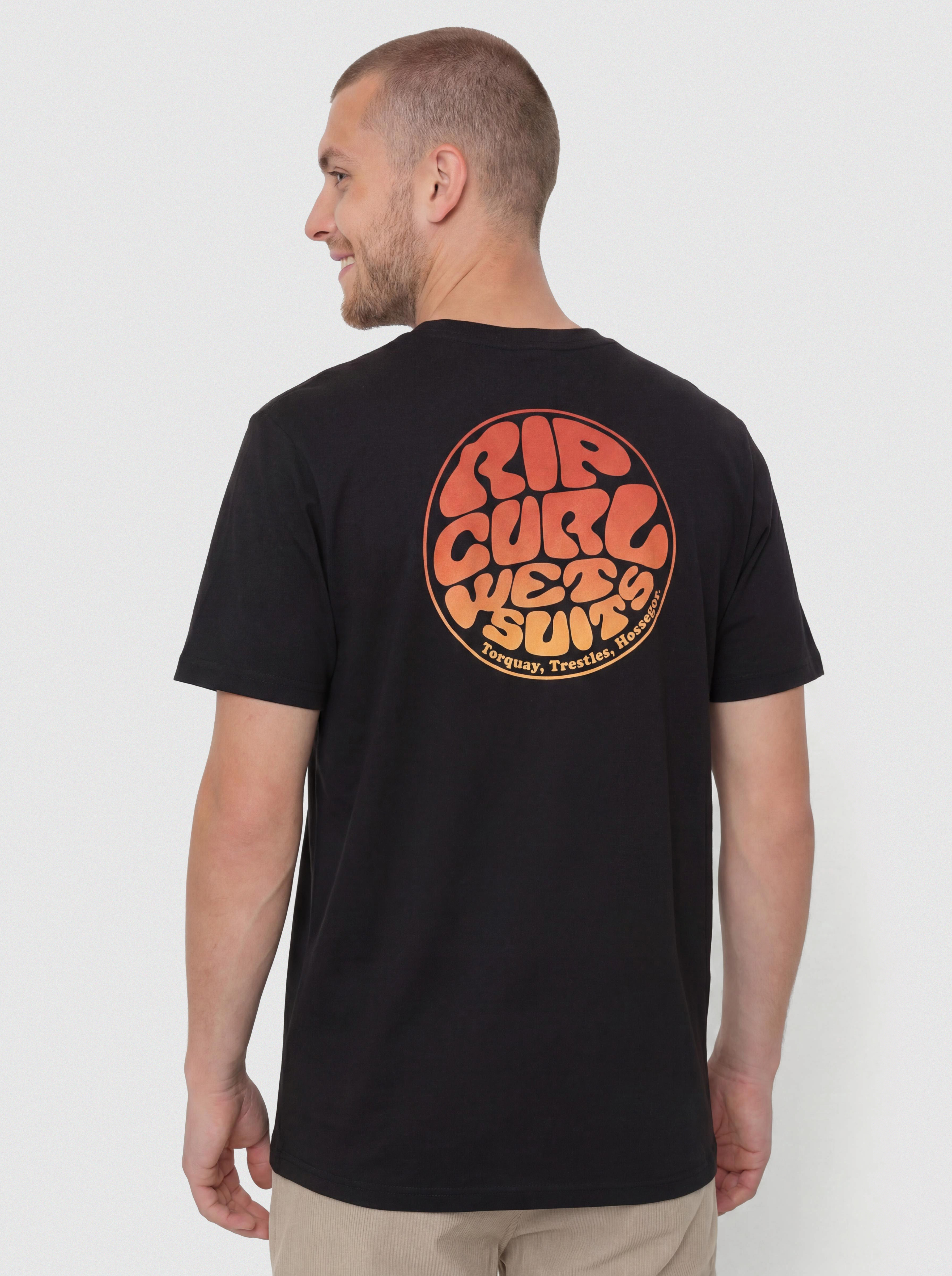 Rip Curl Wettie Passage Icon T-Shirt (black)