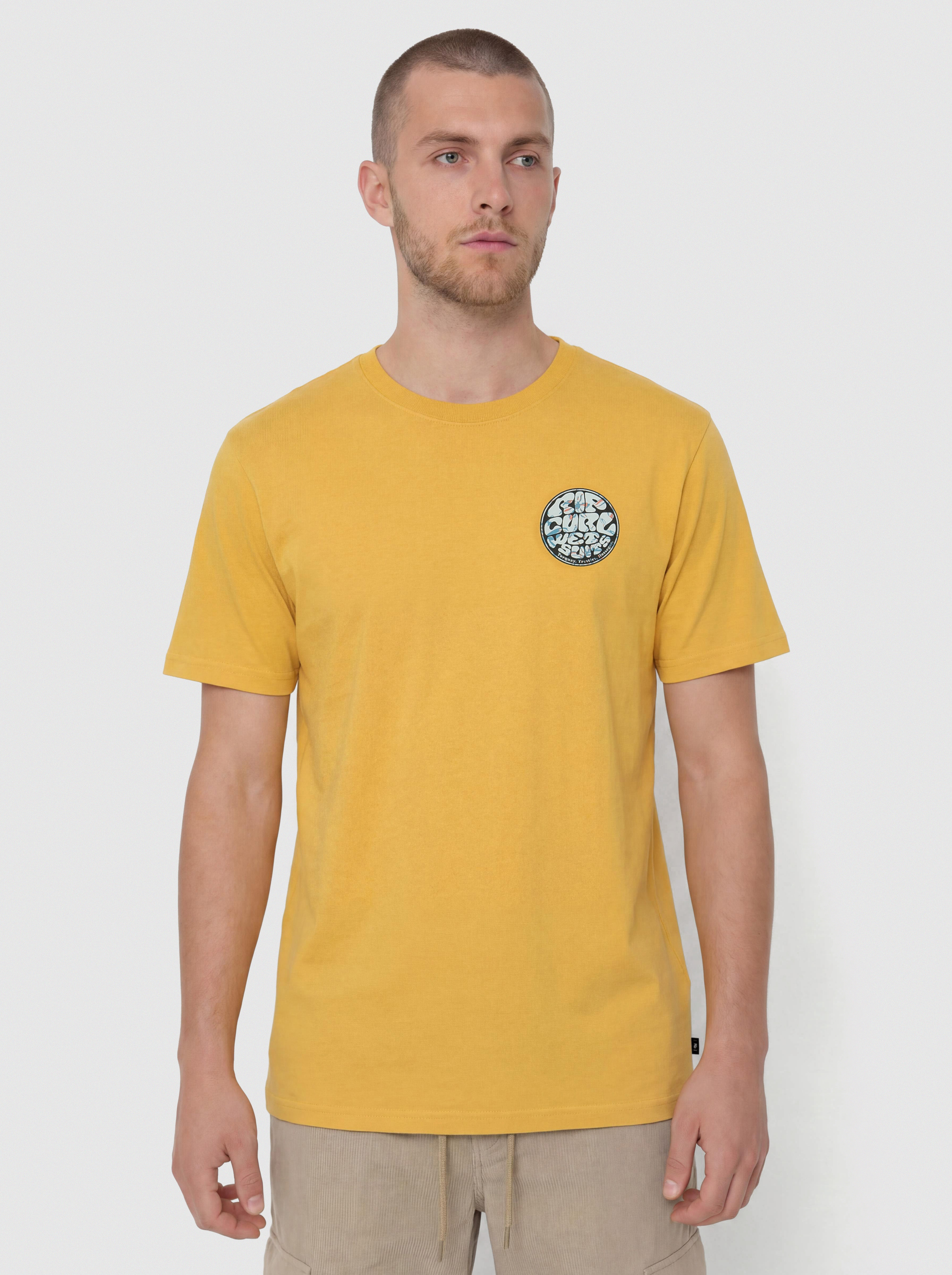 Rip Curl Wettie Passage Icon T-Shirt (ochre)
