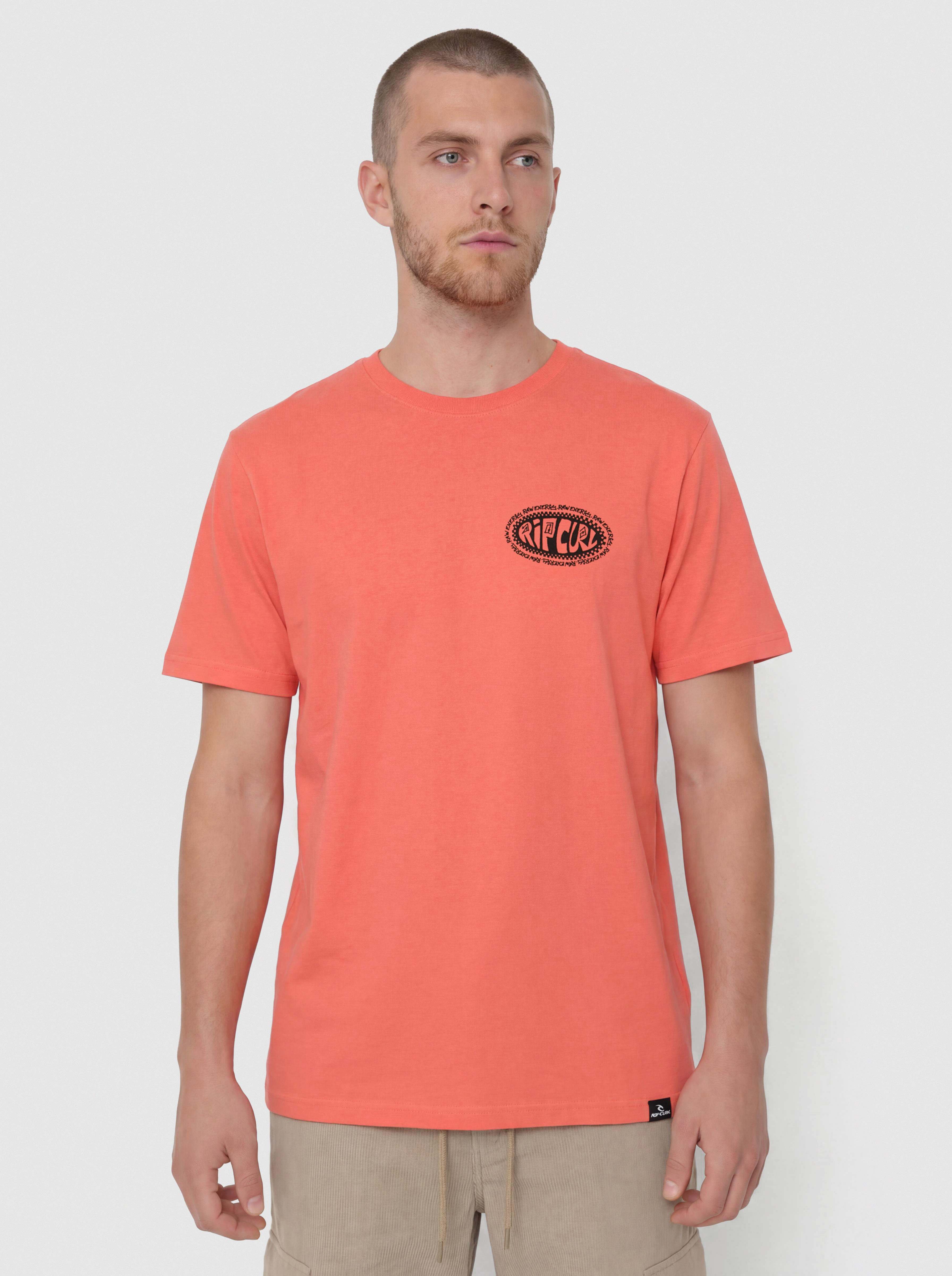 Rip Curl Raw Energy De Oval T-Shirt (rose sky)