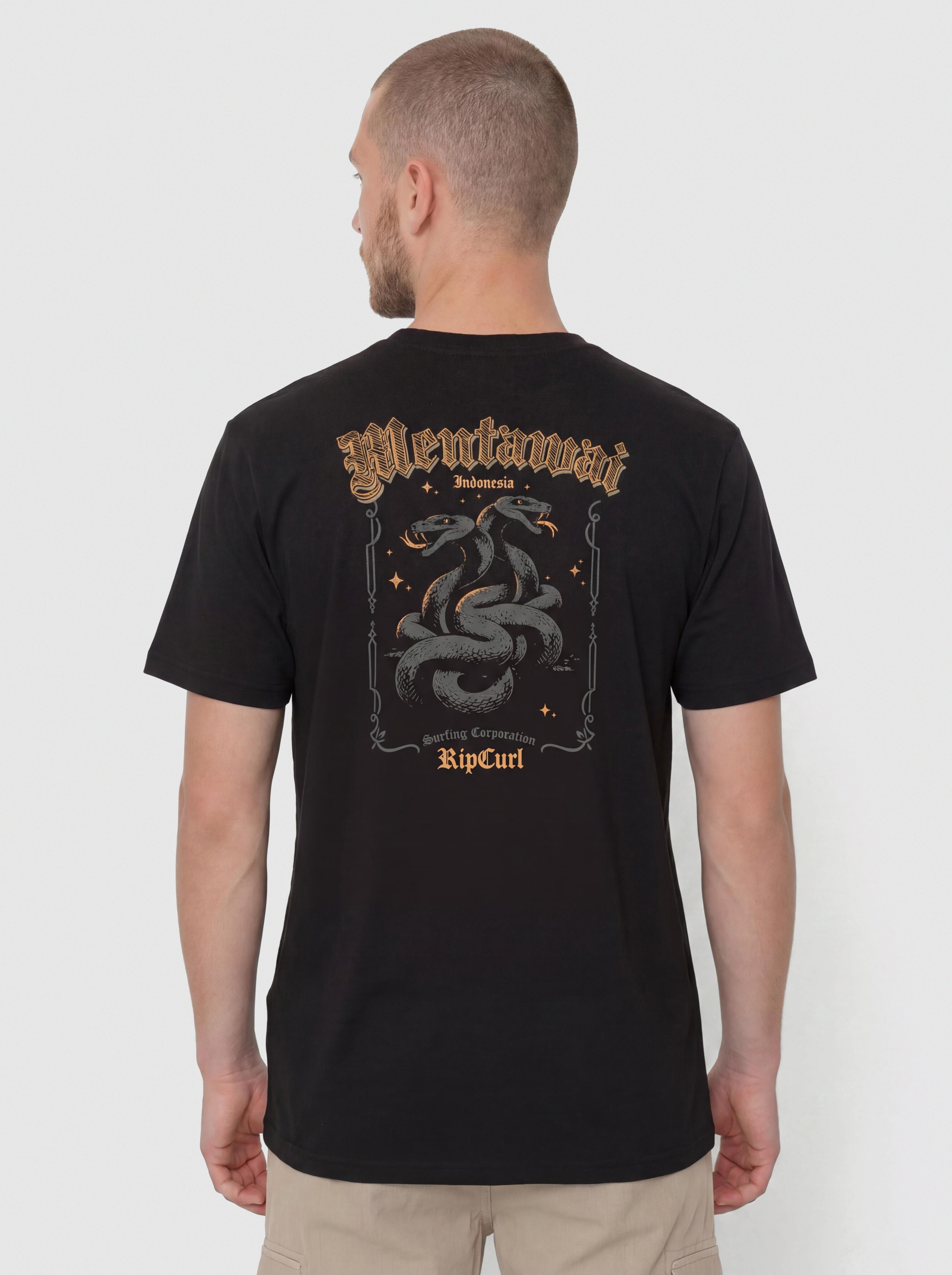 Rip Curl Desti Animals T-Shirt (black)