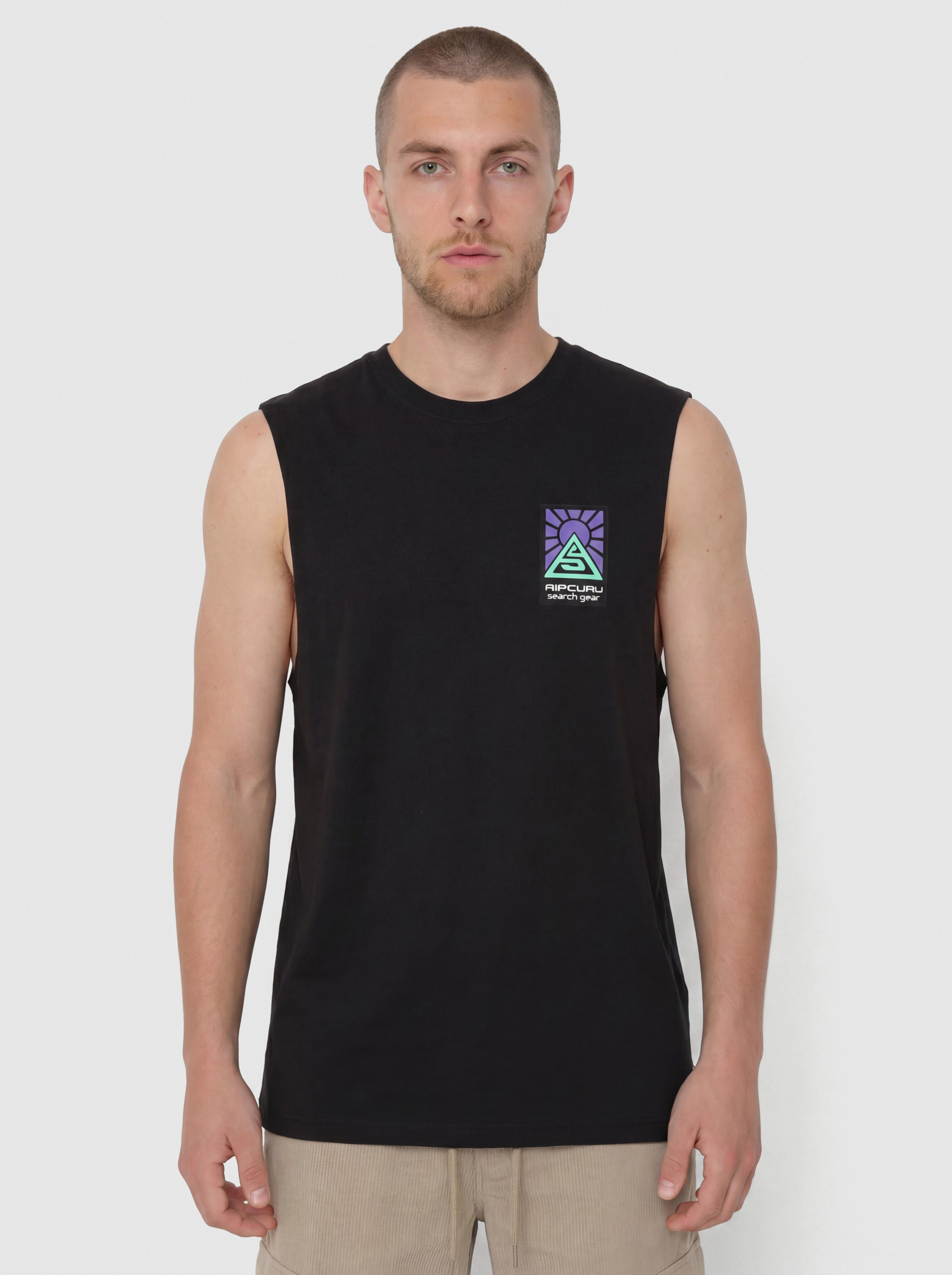 Rip Curl Search Dawn Muscle T-Shirt (black)