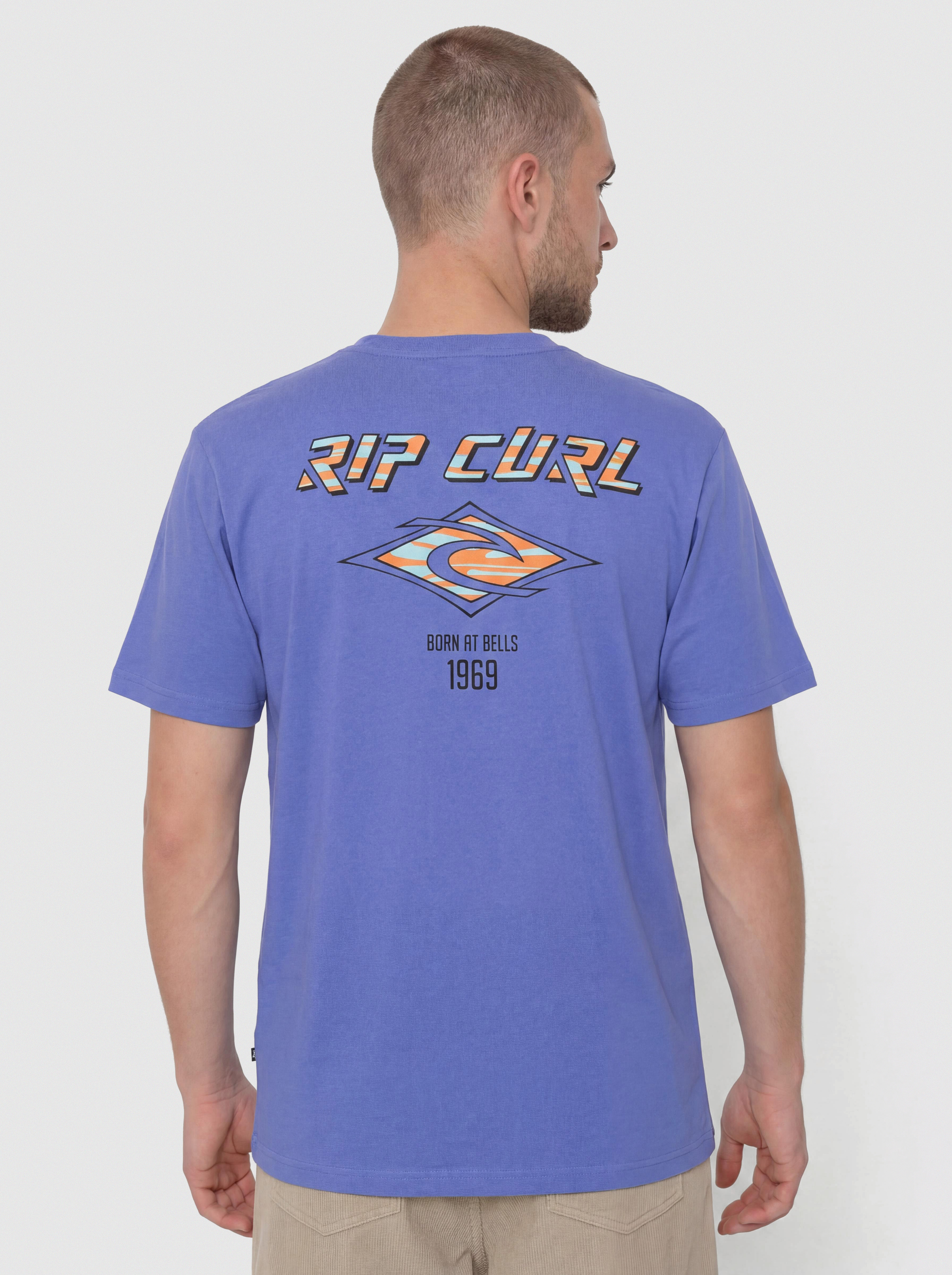 Rip Curl Fade Out Icon T-Shirt (blue haze)