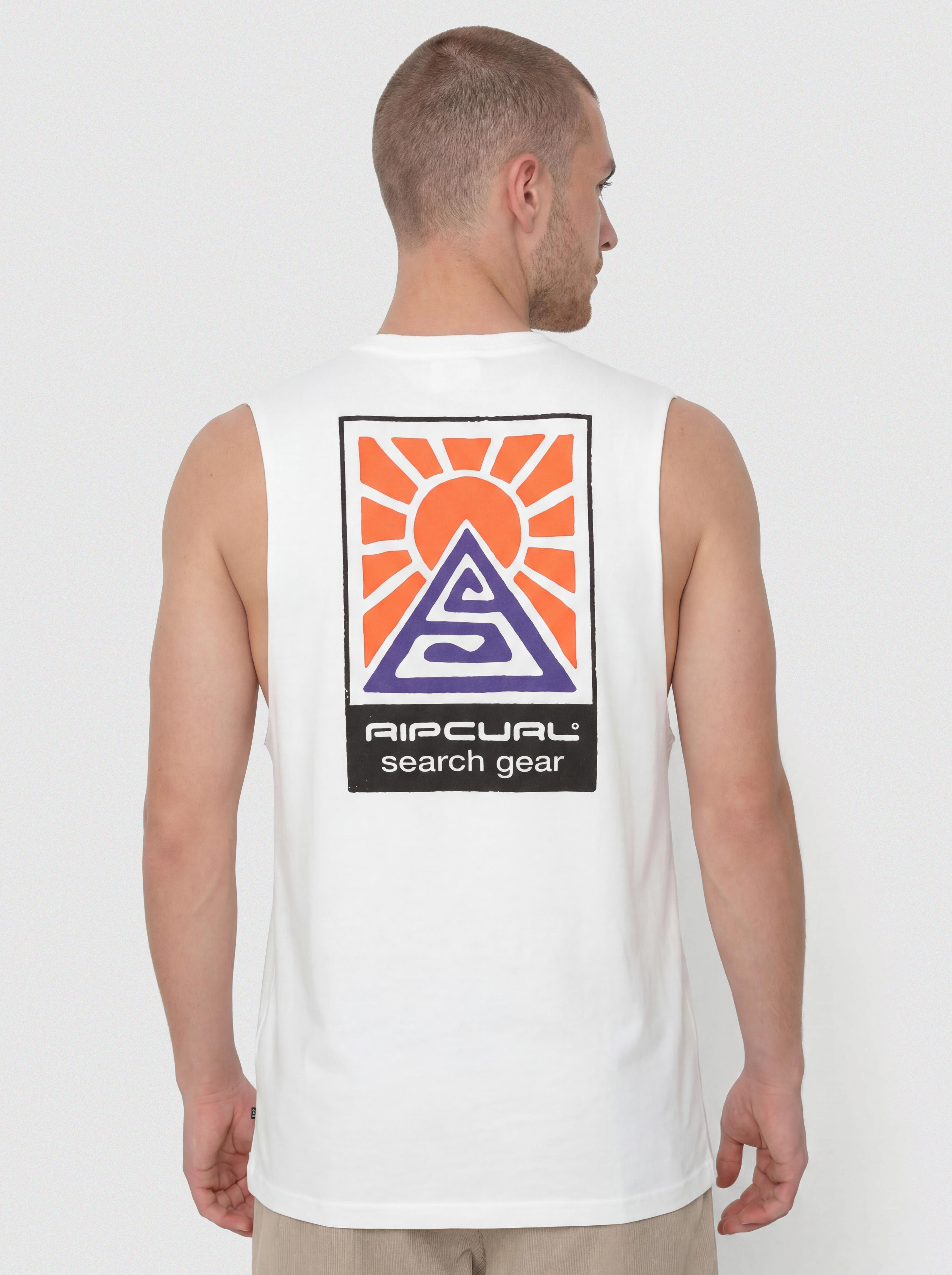 Rip Curl Search Dawn Muscle T-Shirt (bone)