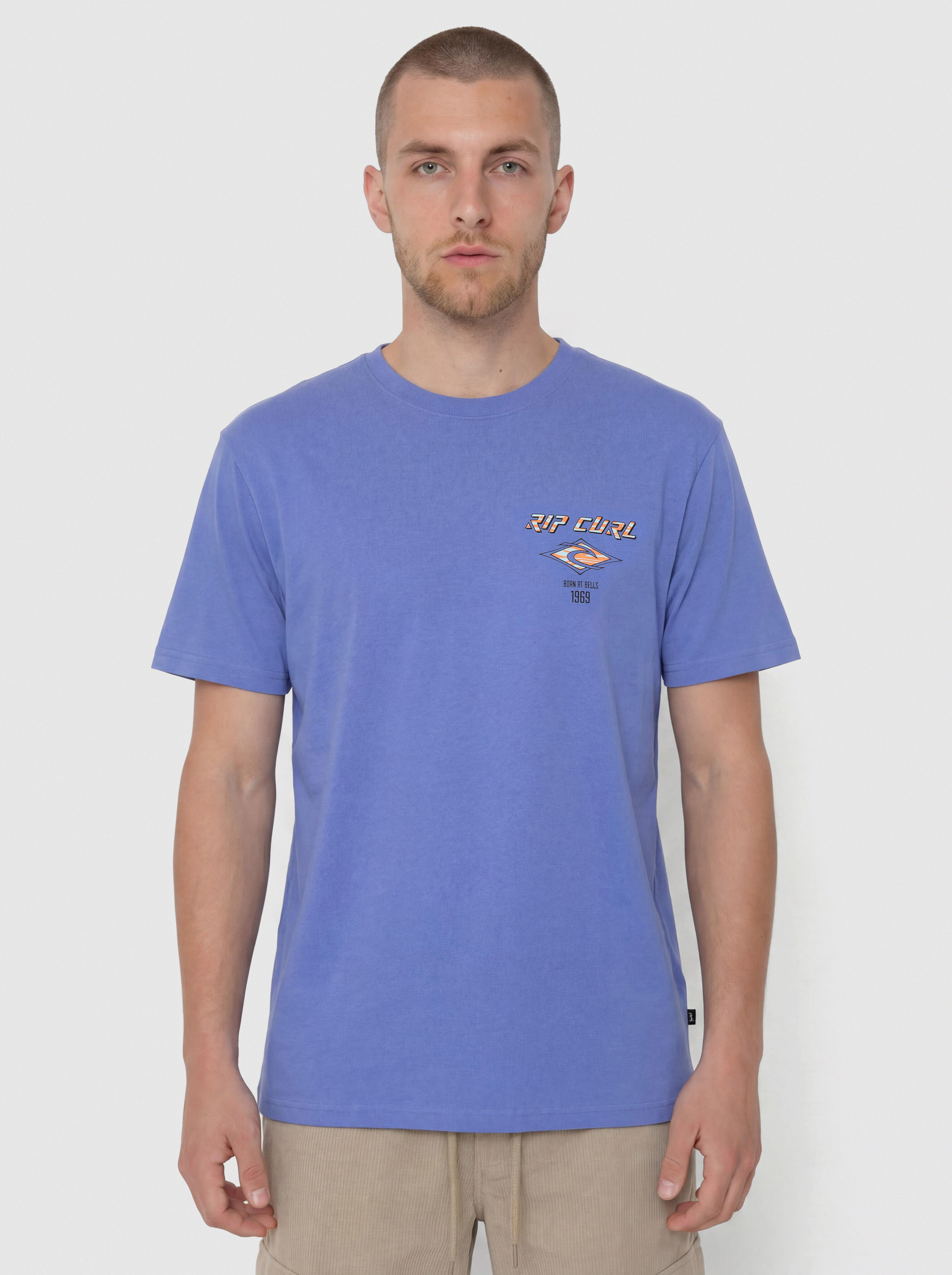 Rip Curl Fade Out Icon T-Shirt (blue haze)