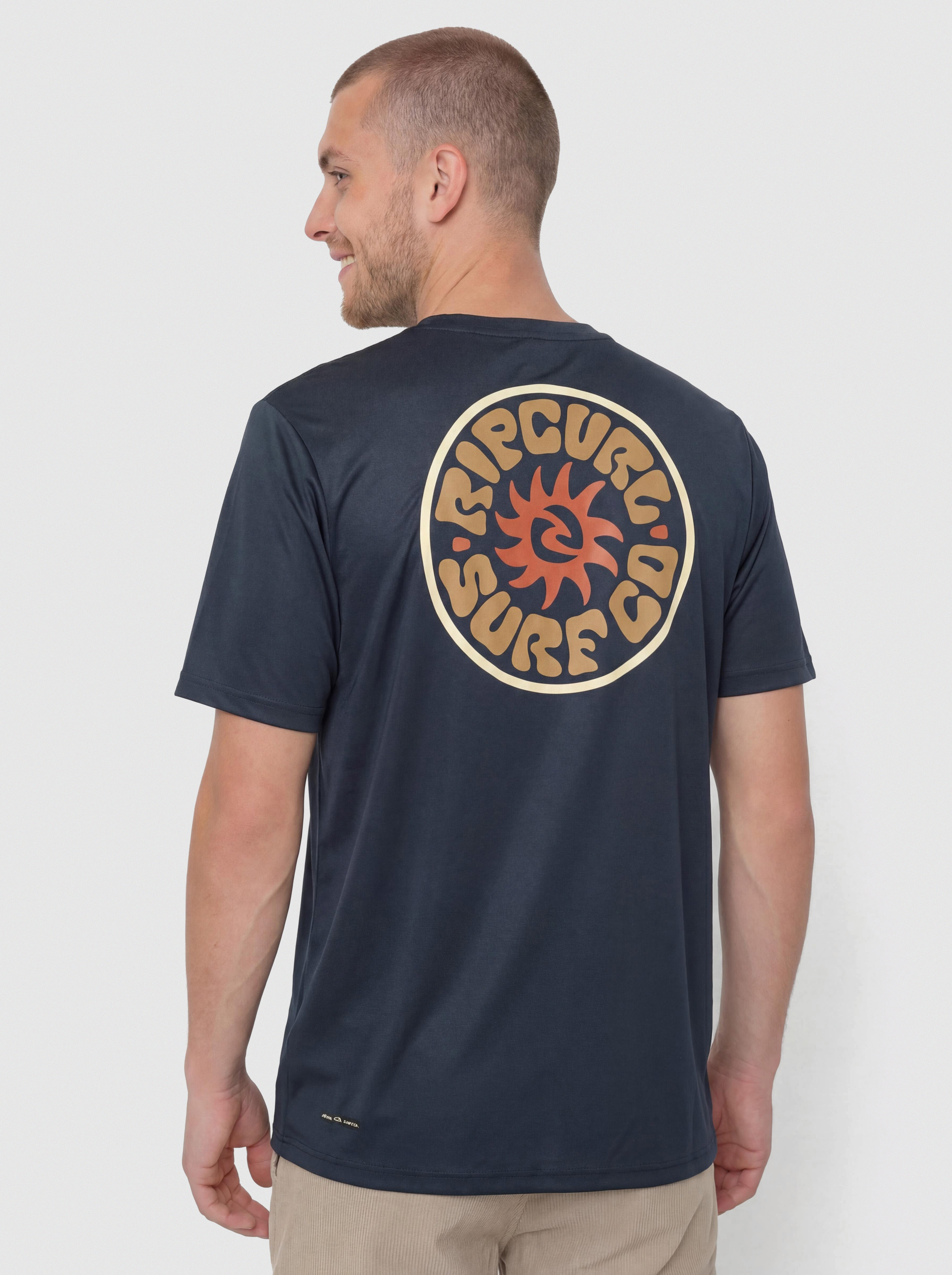 Rip Curl Pacific Rinse Surflite Upf T-Shirt (dark navy)