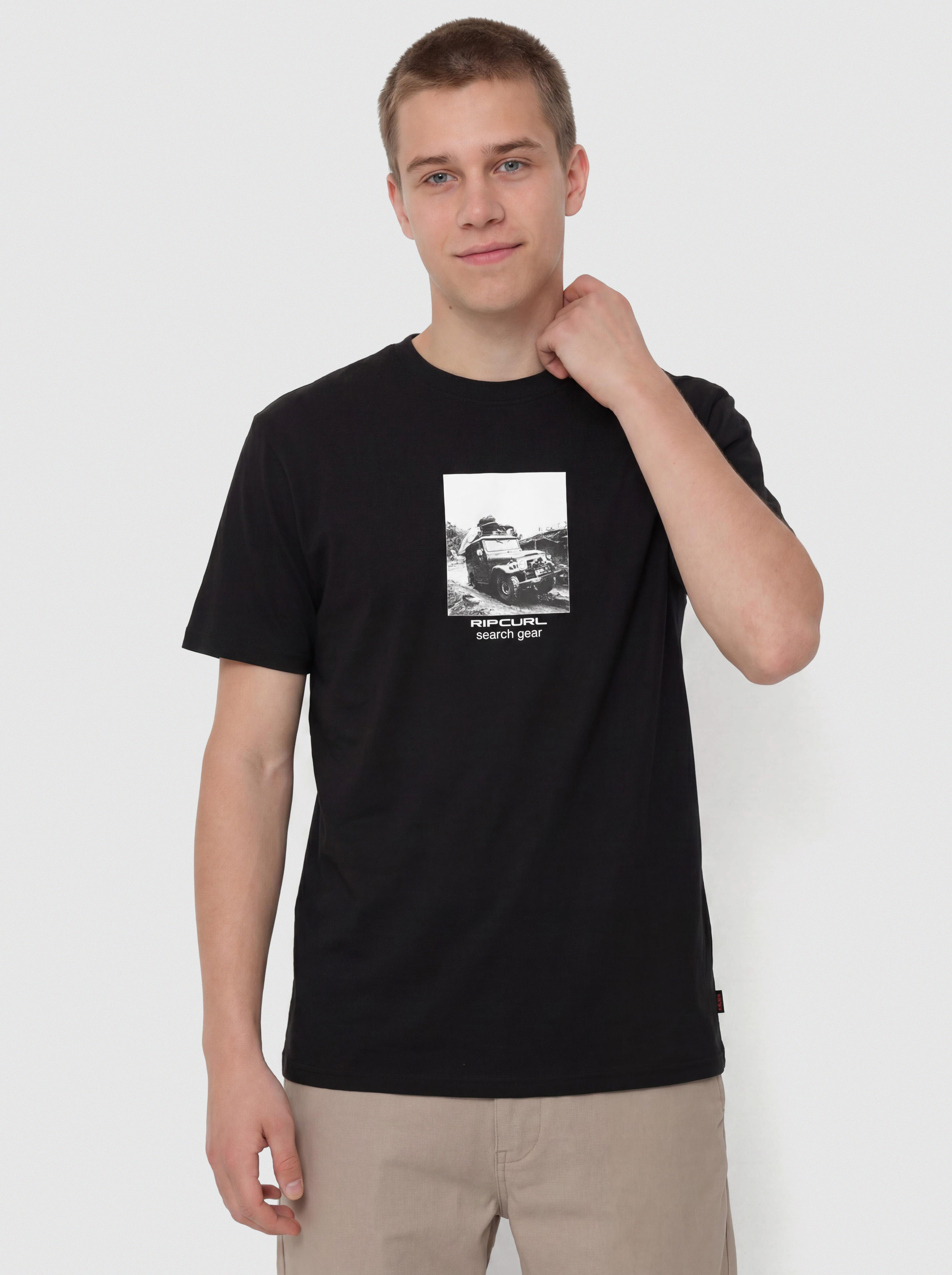 Rip Curl Search Rig T-Shirt (black)
