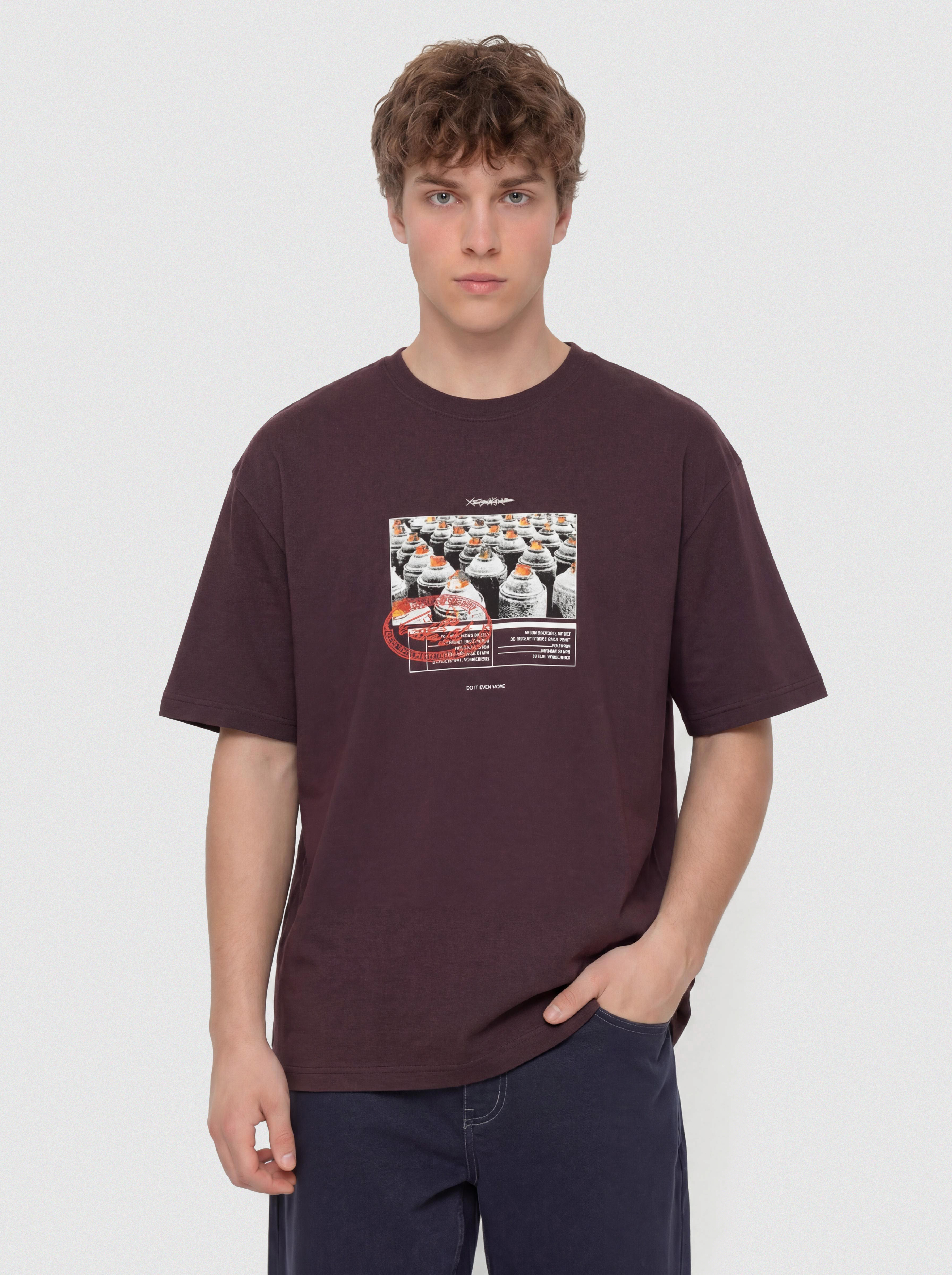 Vans Style Tips T-Shirt (dark port)