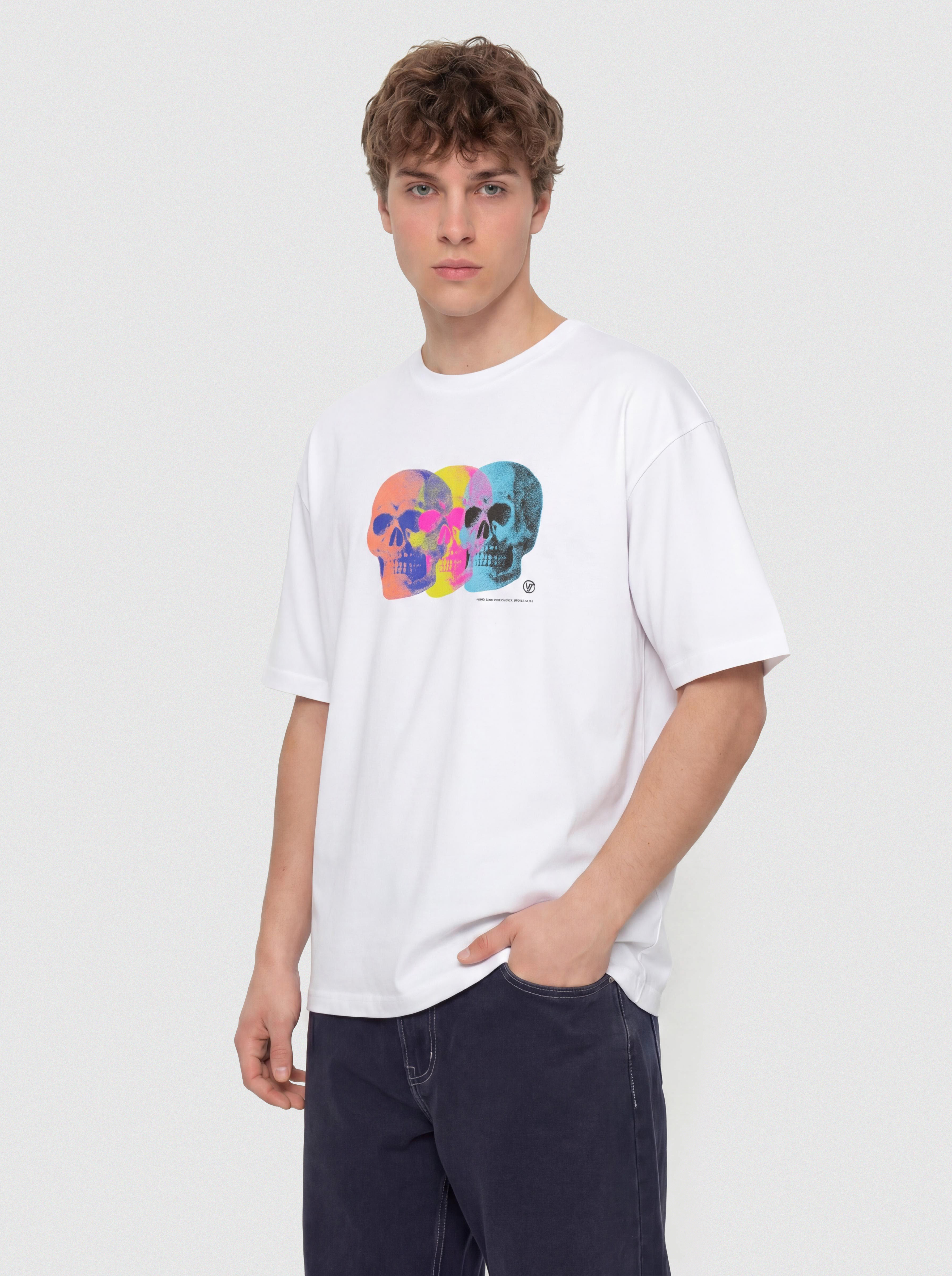 Vans T-Shirt Bone Head Loose
