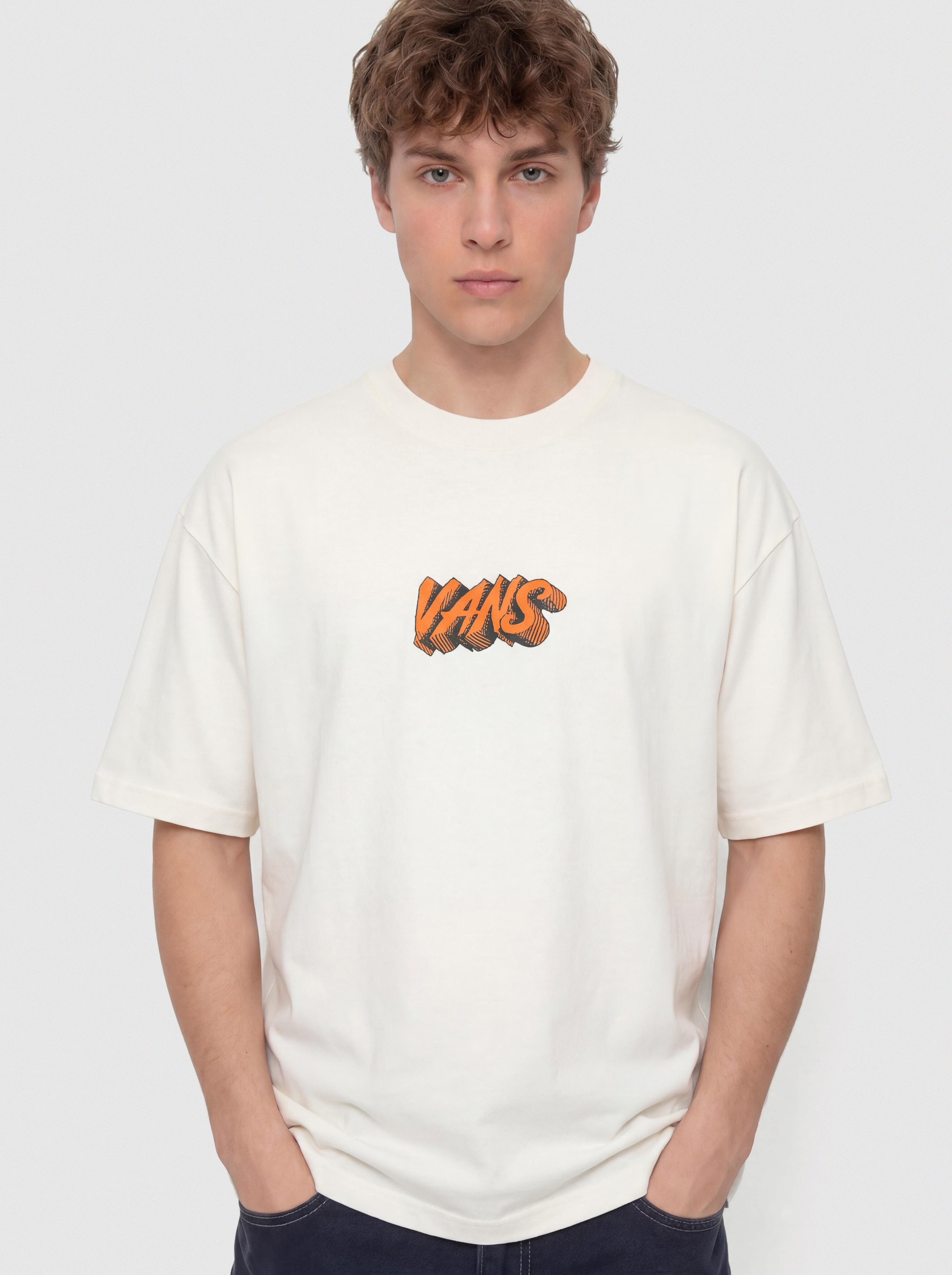 Vans T-Shirt Stone Swirl Loose (egret)