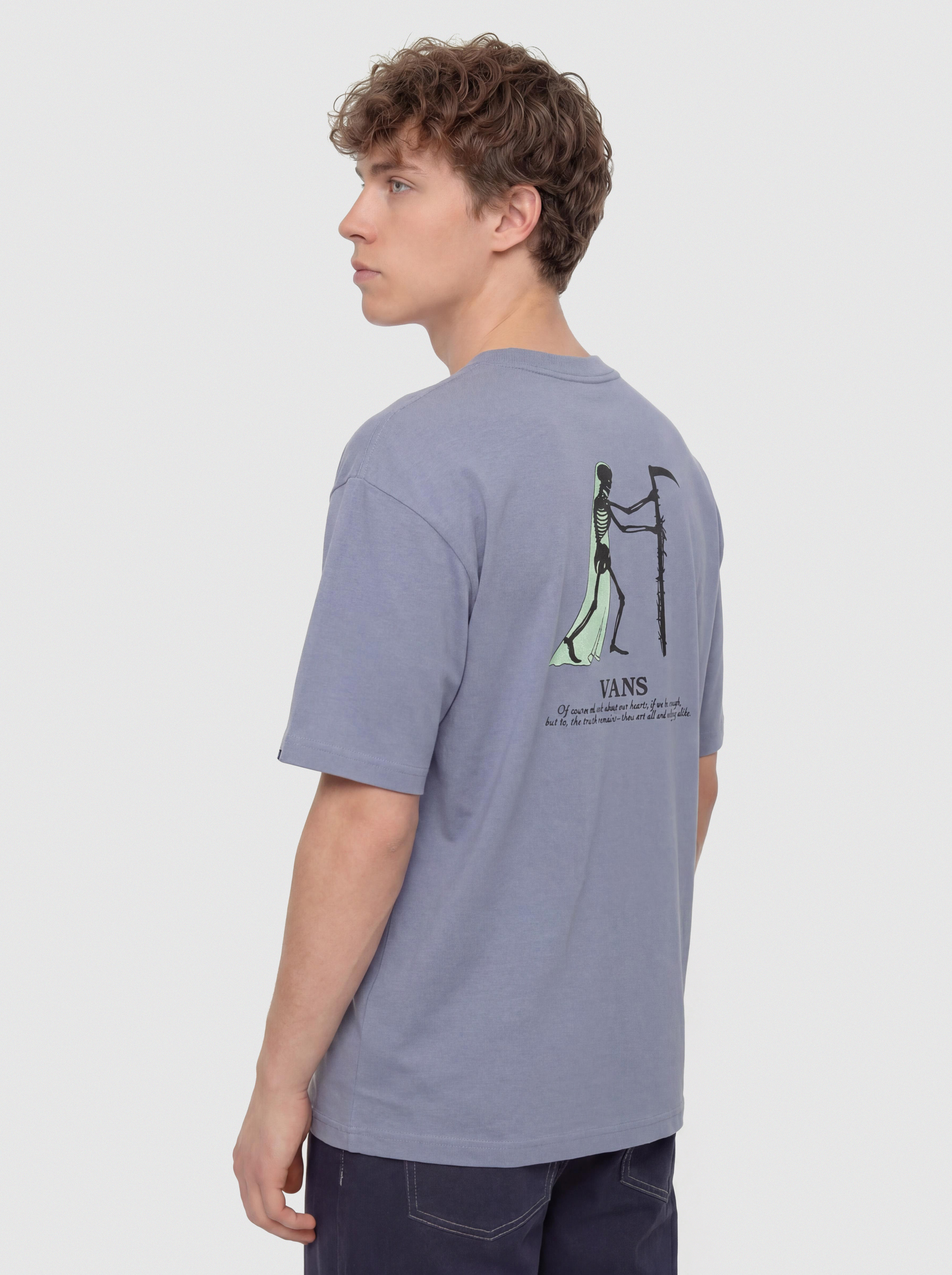 Vans T-Shirt All & Nought Loose (glacial slate)