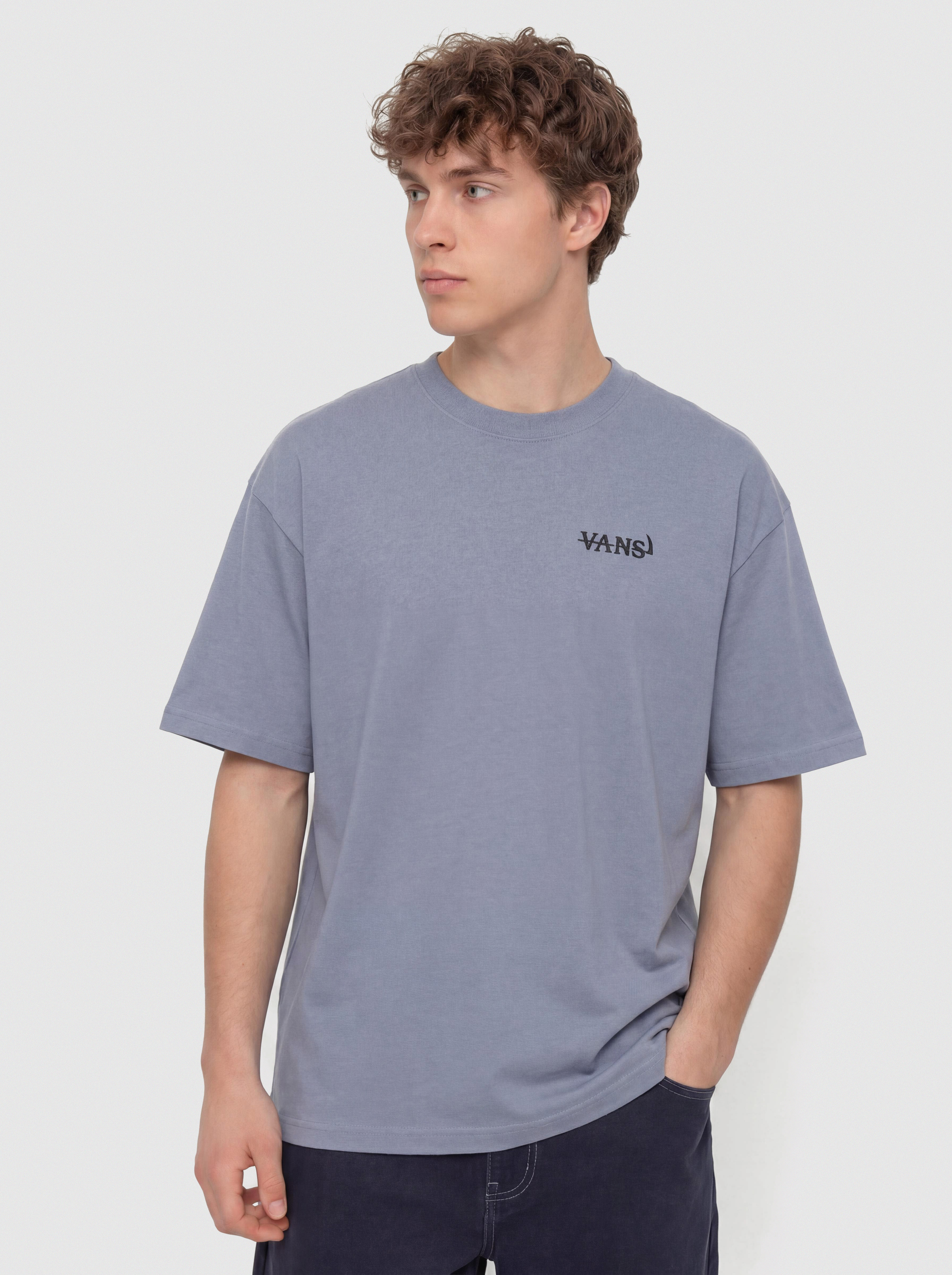 Vans T-Shirt All & Nought Loose (glacial slate)