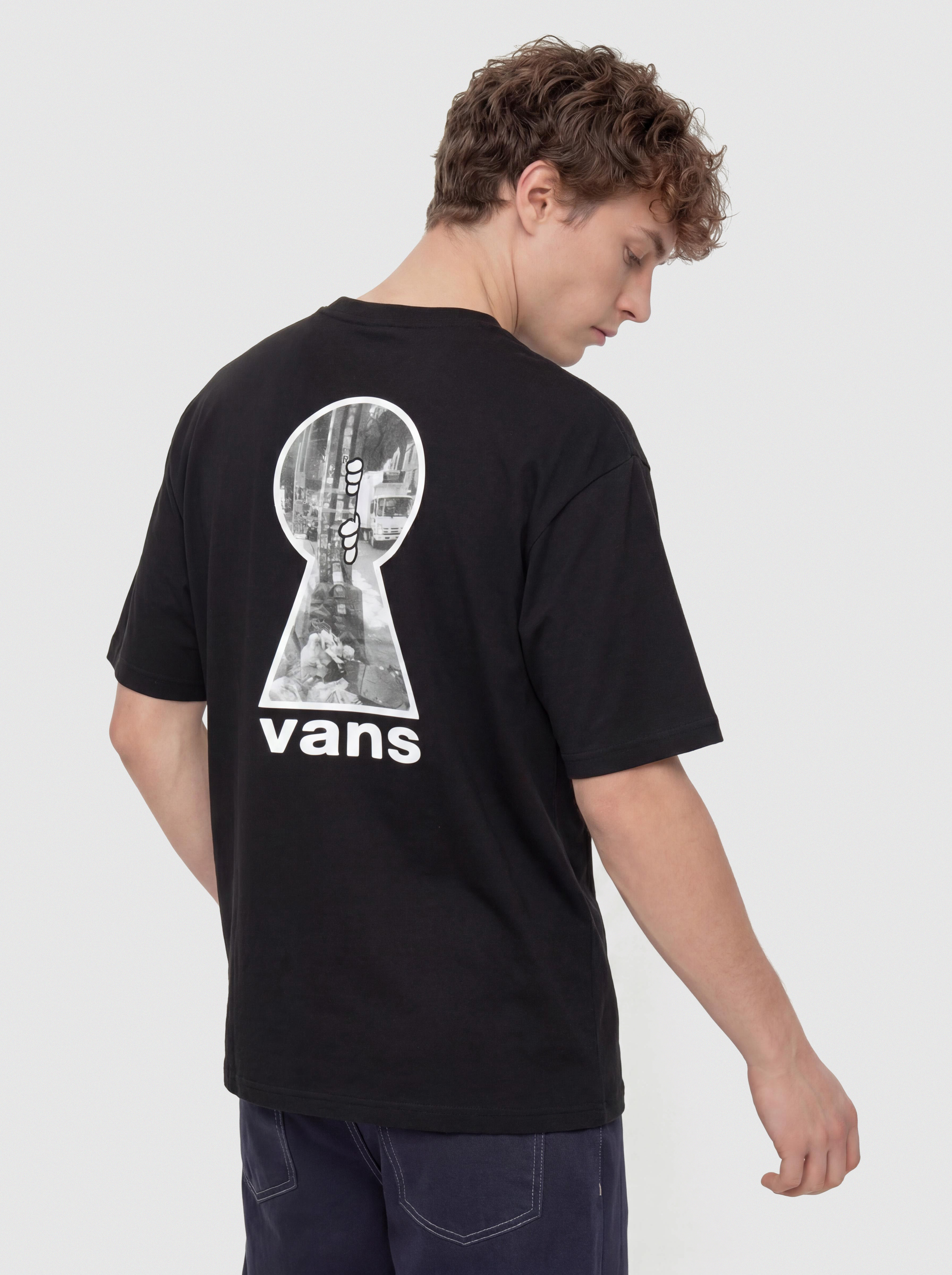 Vans Keyhole Classic T-Shirt (black)