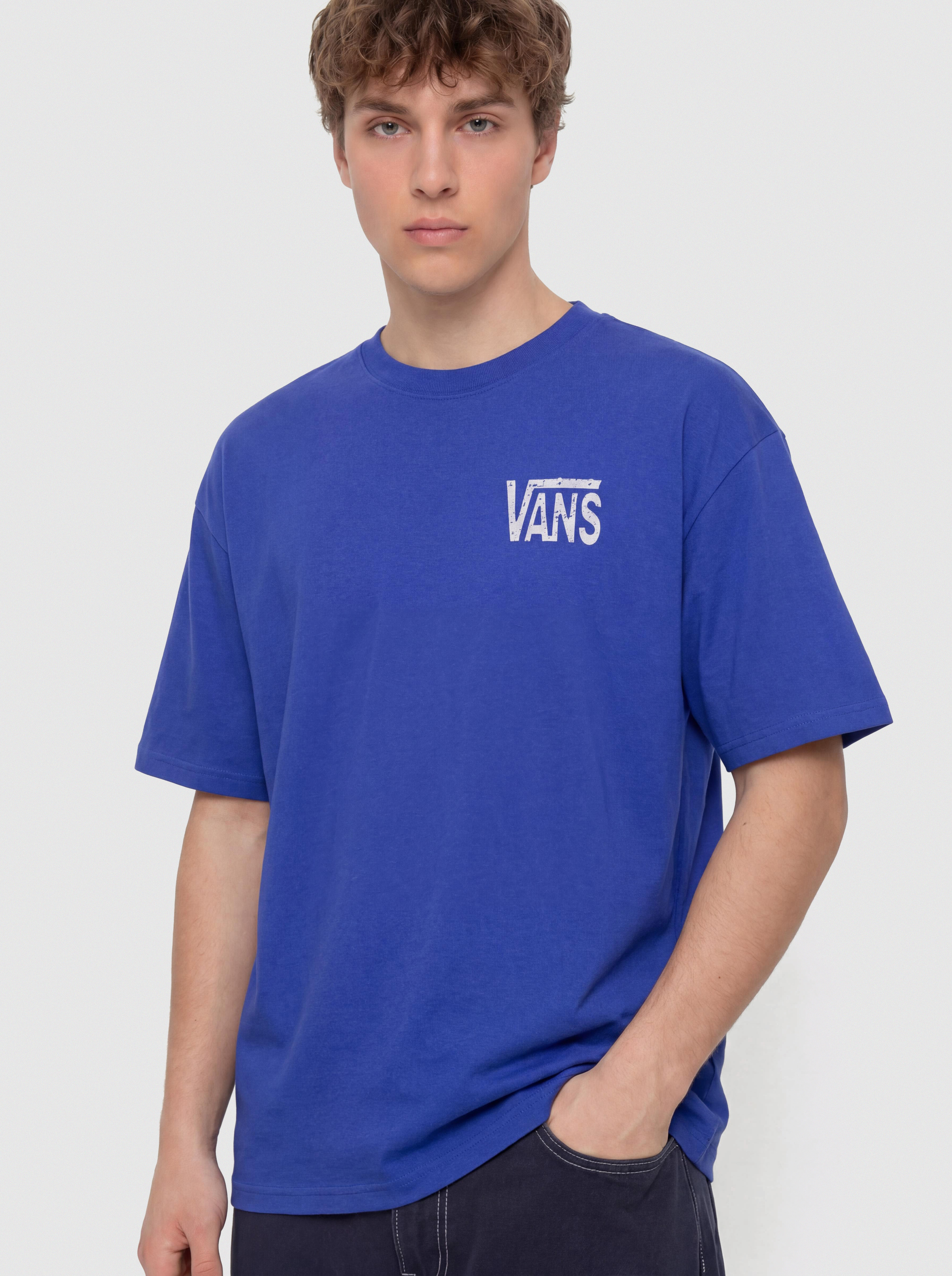 Vans Side Talk T-Shirt (royal cobalt)