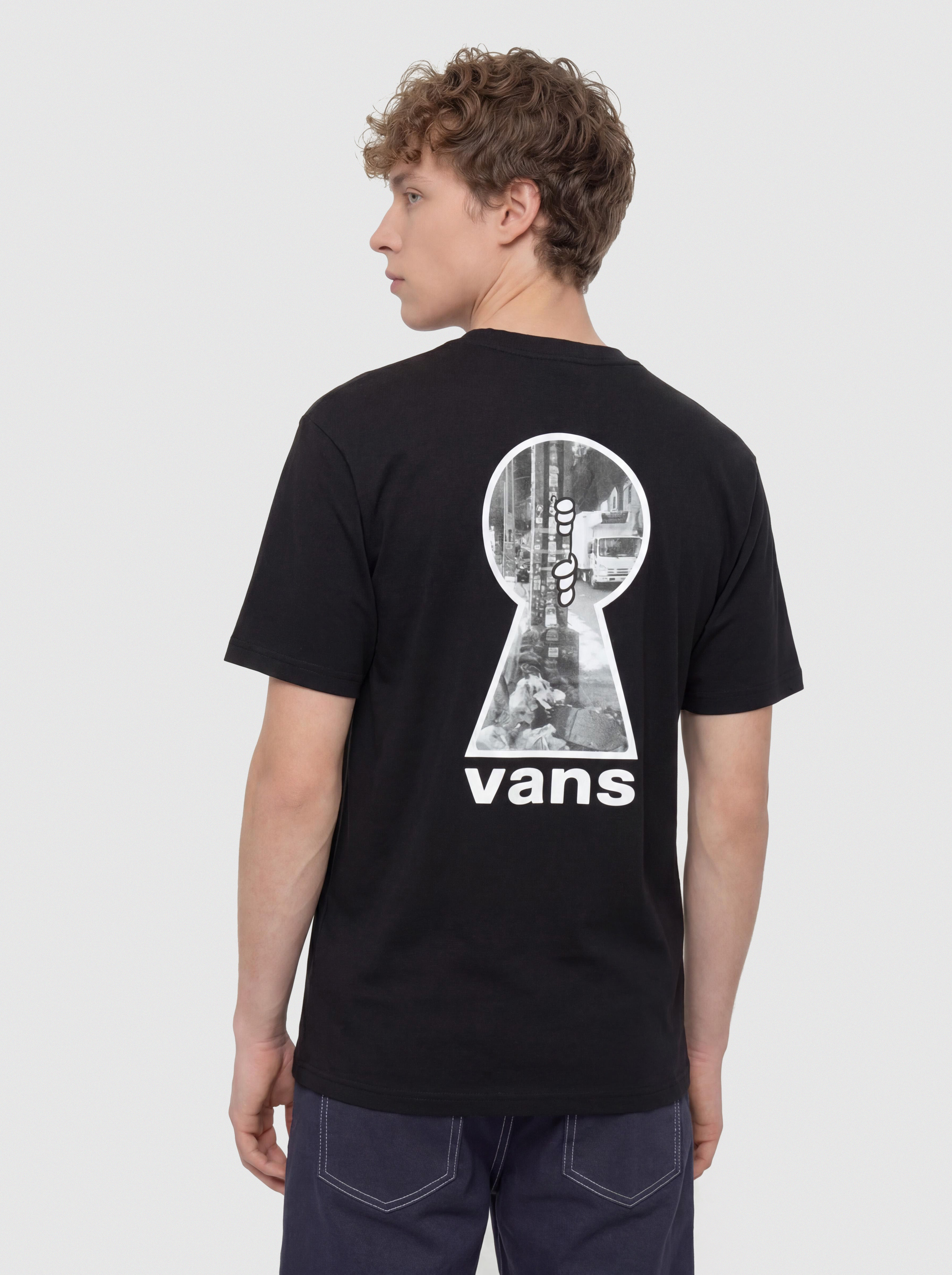 Vans Keyhole Classic T-Shirt (black)