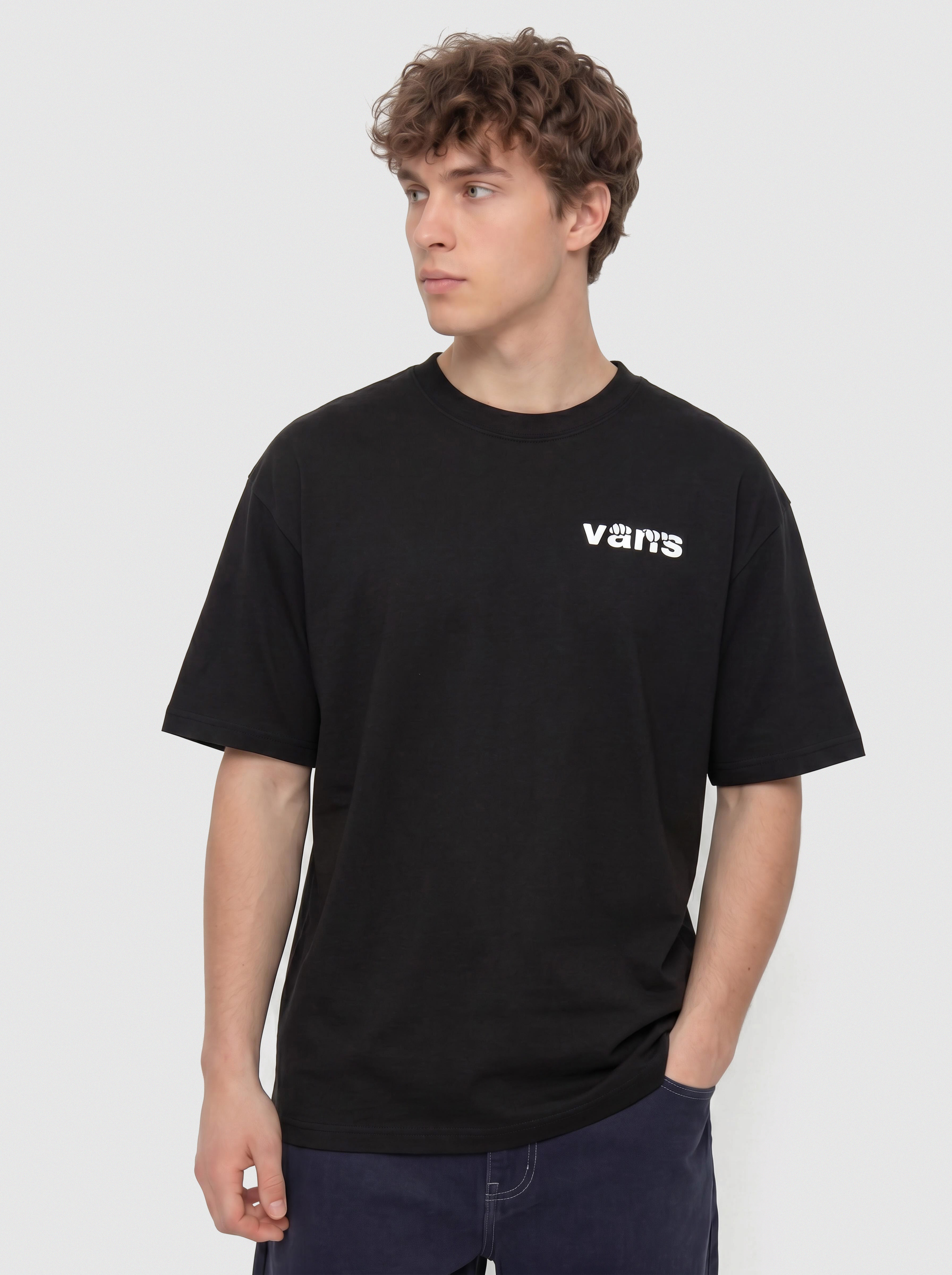 Vans Keyhole Classic T-Shirt (black)