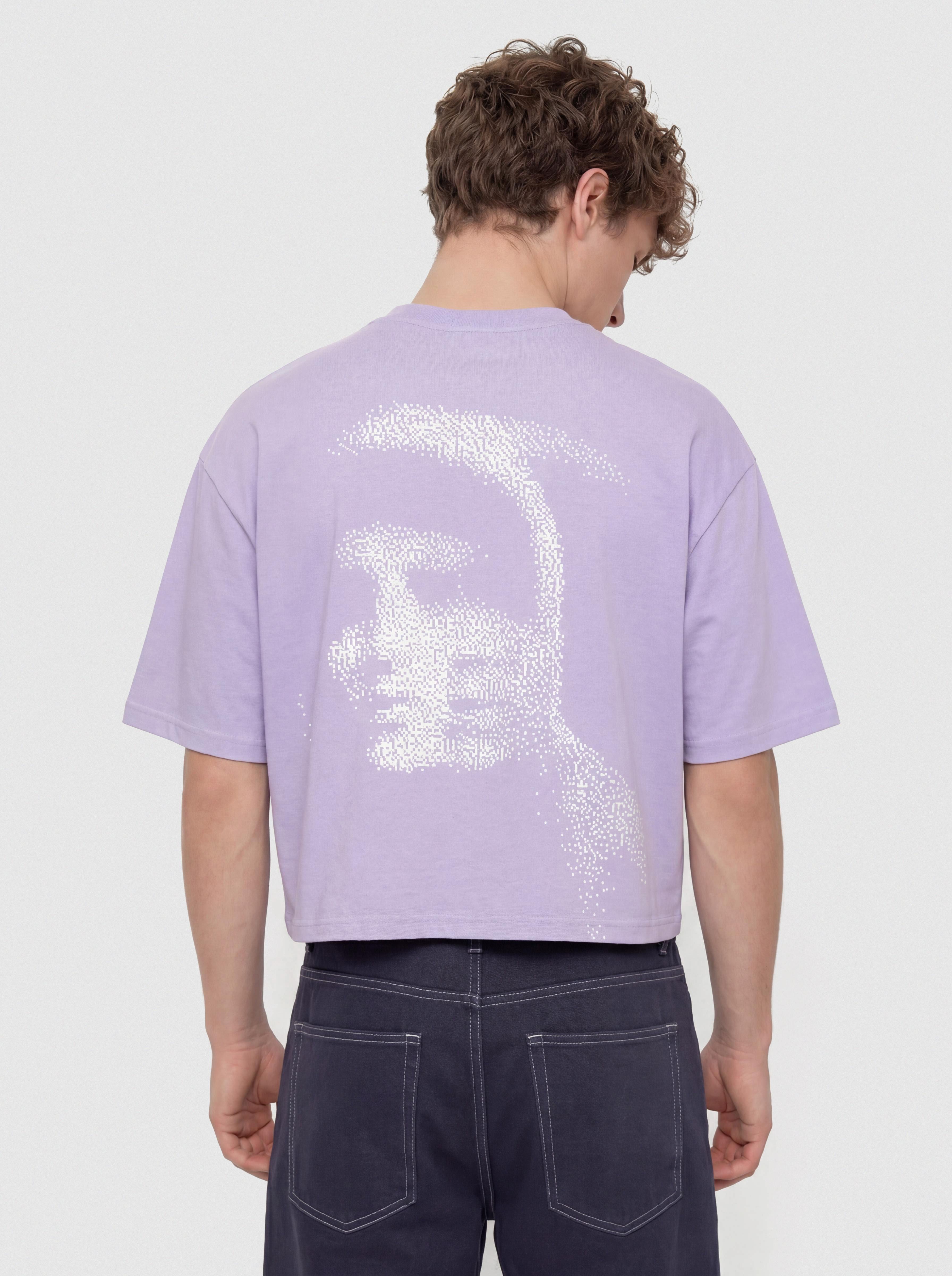 Vans Lx Blurred Face T-Shirt (soft orchid)