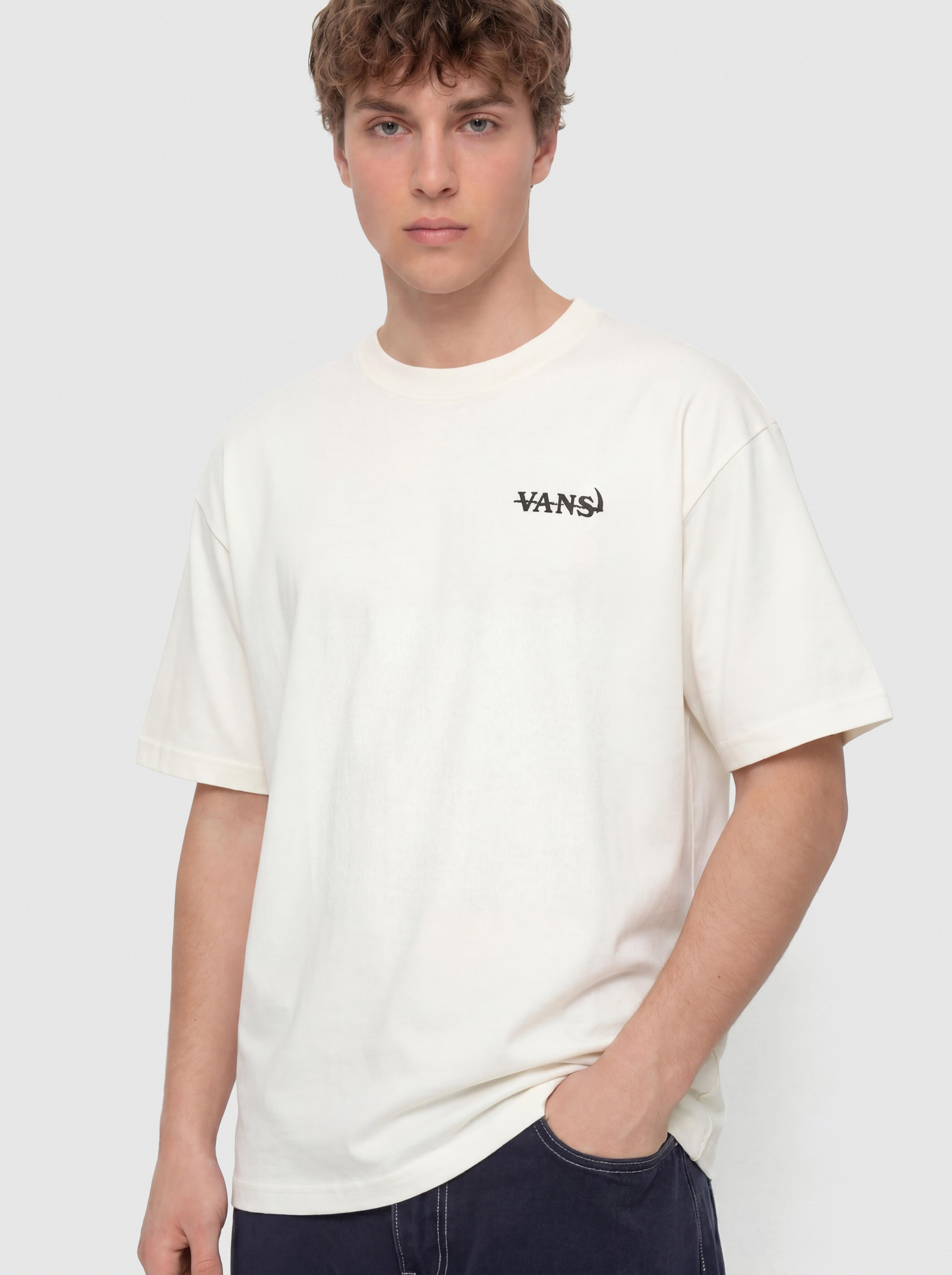 Vans All & Nought Loose T-Shirt (egret)